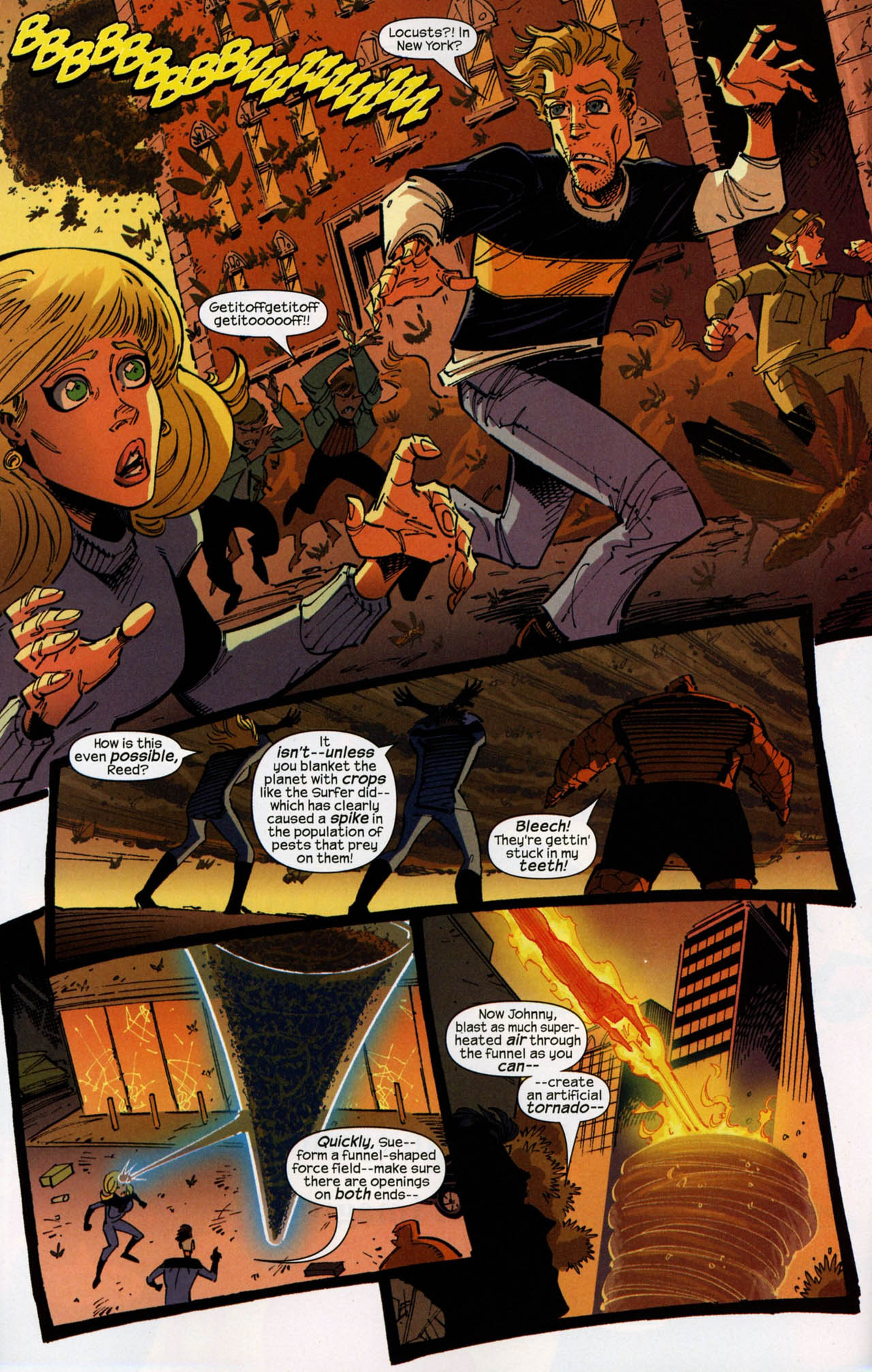 Read online Marvel Adventures Fantastic Four comic -  Issue #28 - 16