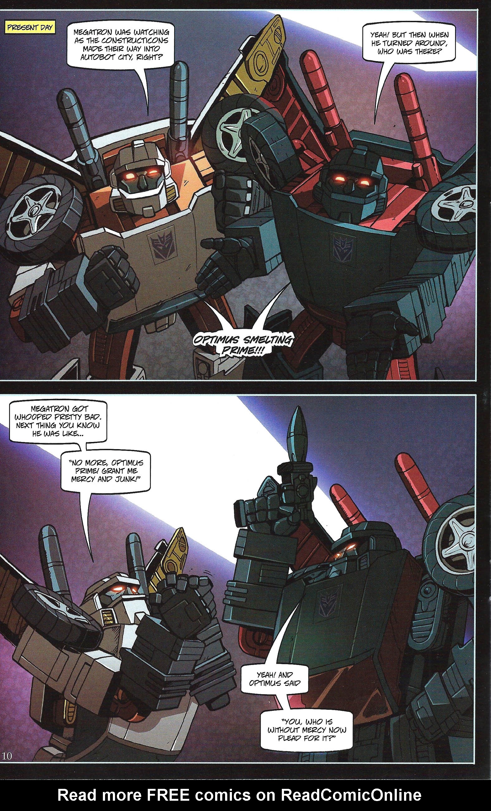 Read online Transformers: Collectors' Club comic -  Issue #43 - 10