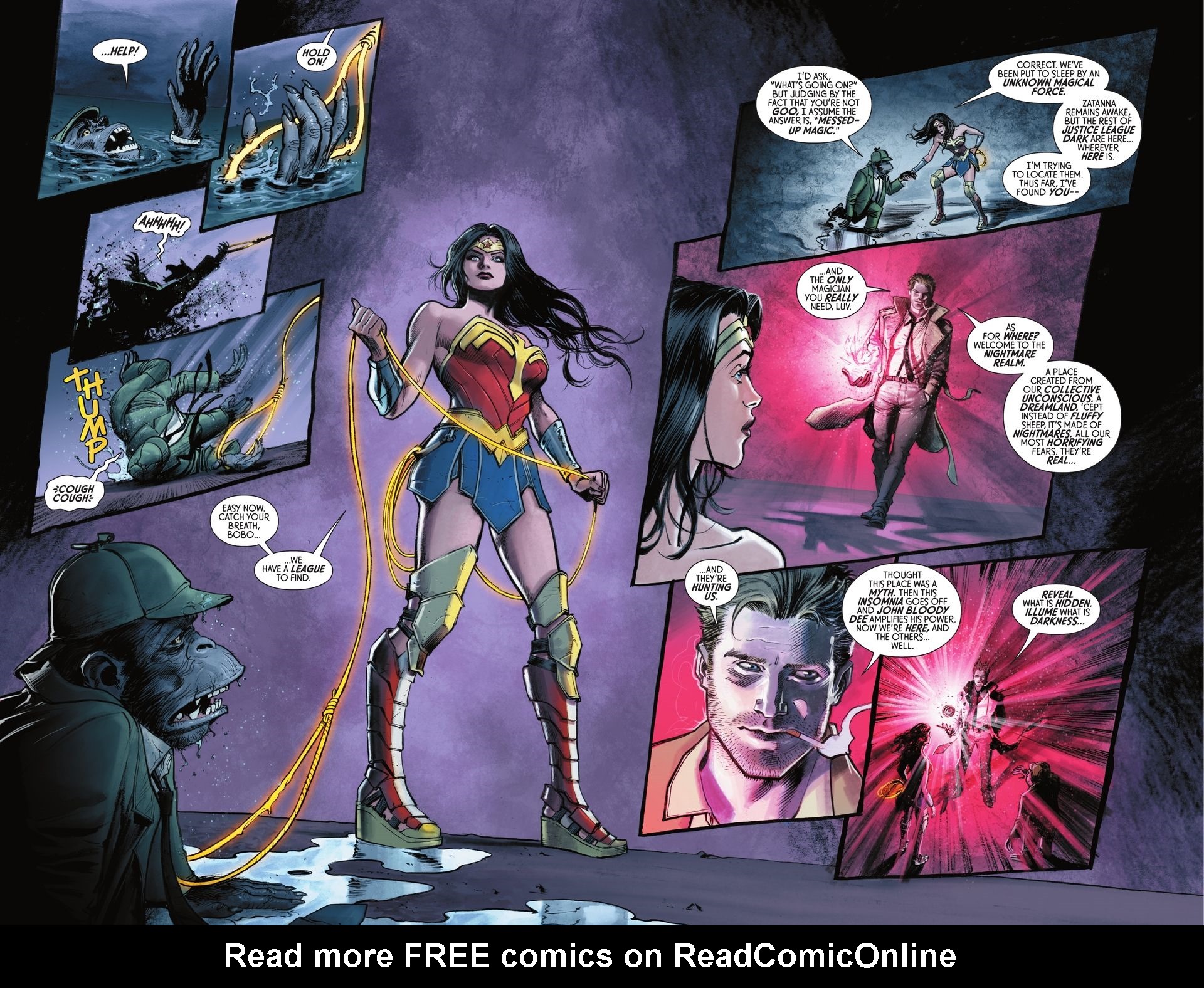 Read online Knight Terrors: Wonder Woman comic -  Issue #1 - 4