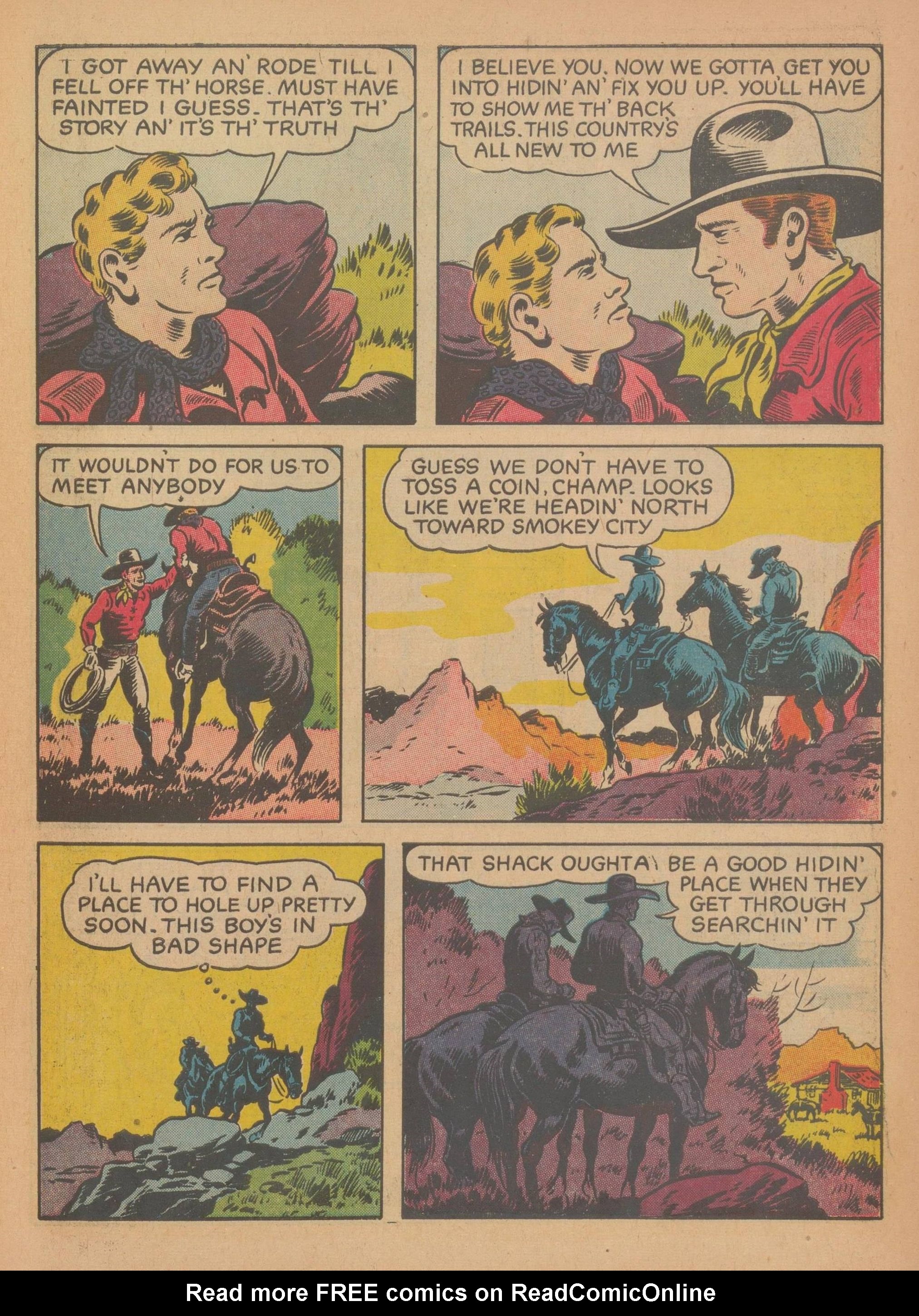 Read online Gene Autry Comics comic -  Issue #4 - 11