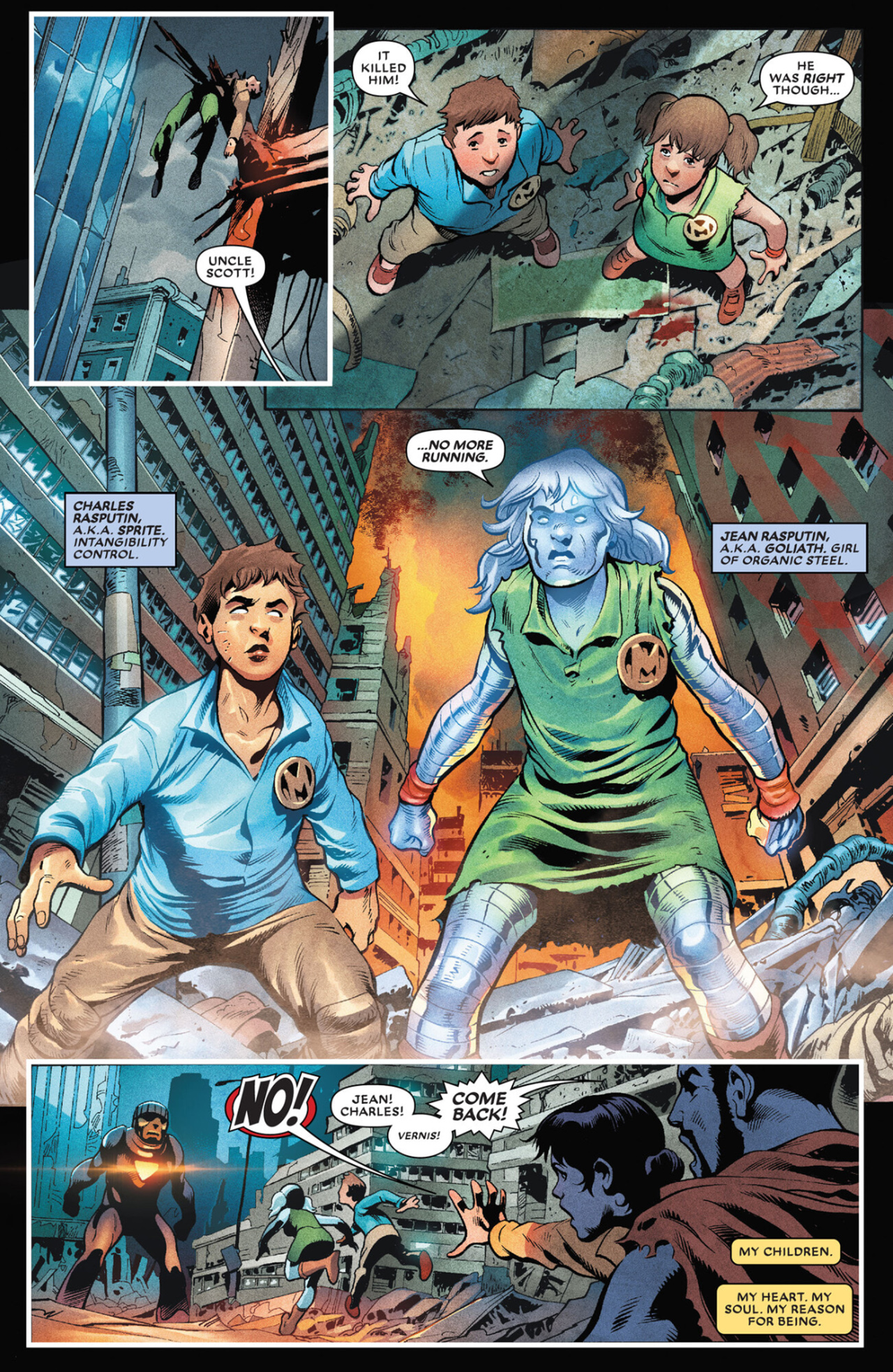 Read online X-Men: Days of Future Past: Doomsday comic -  Issue #1 - 5