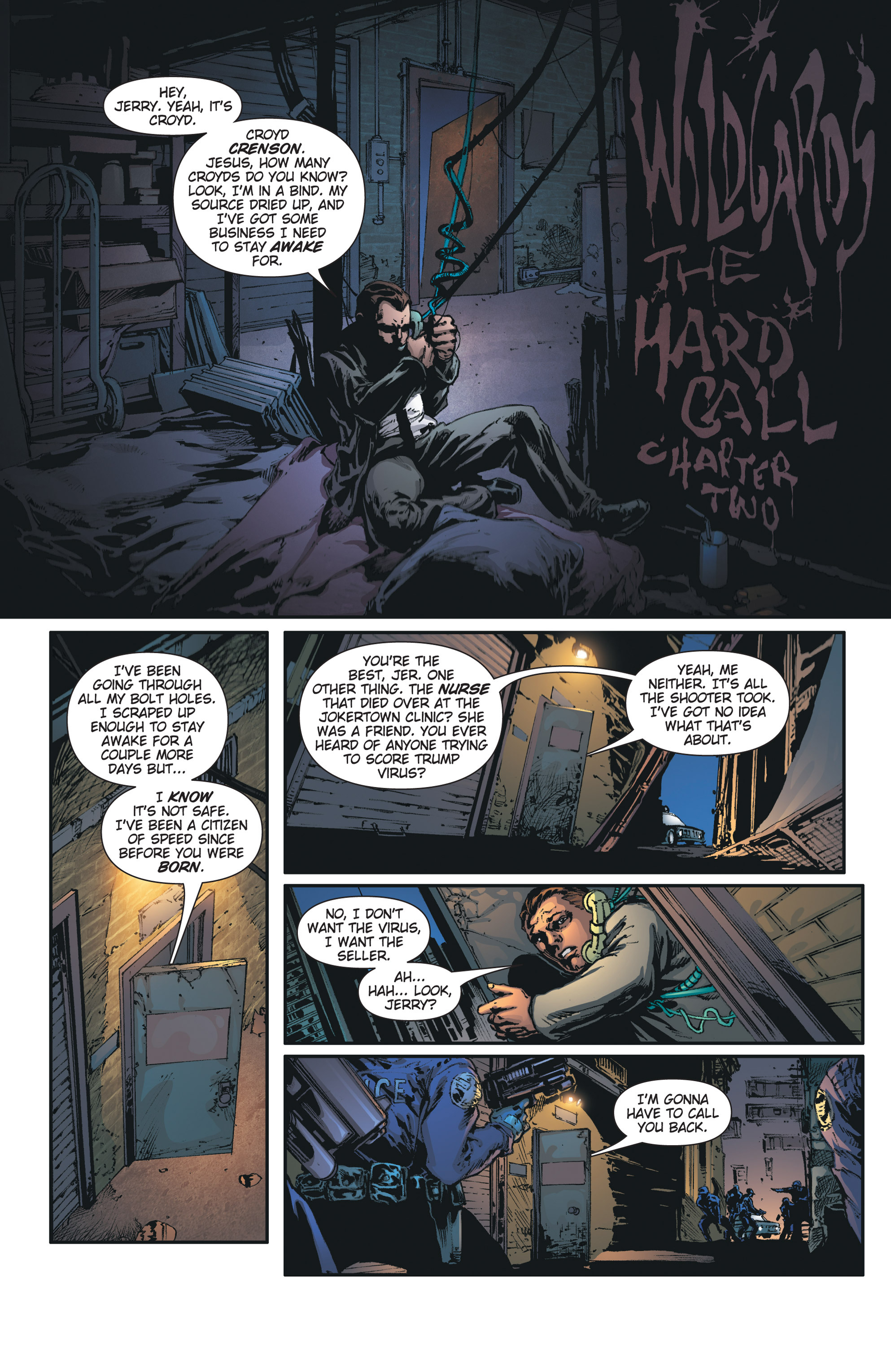 Read online George R.R. Martin's Wild Cards: The Hard Call comic -  Issue # _TPB (Part 1) - 33