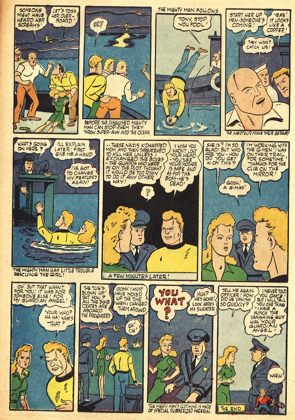 Read online Amazing Man Comics comic -  Issue #26 - 52