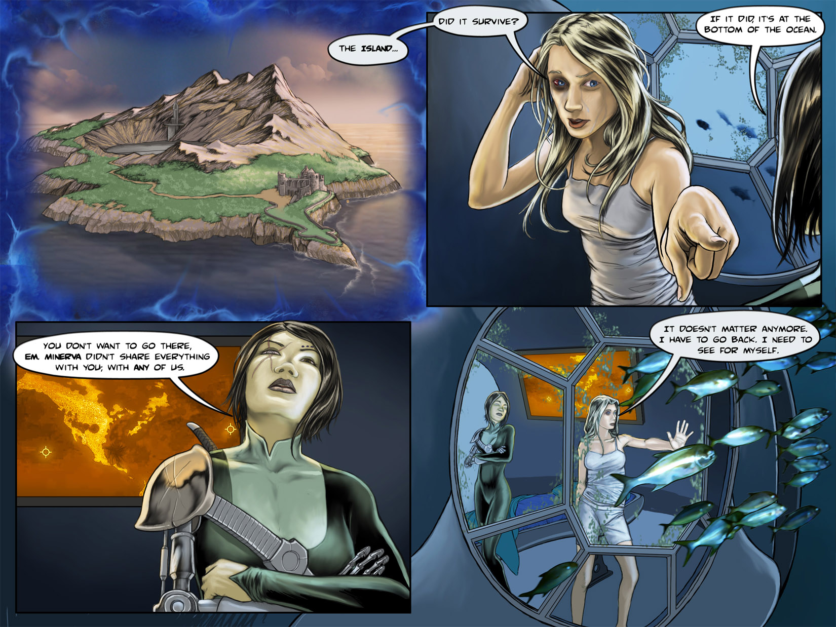 Read online Azure comic -  Issue #3 - 11