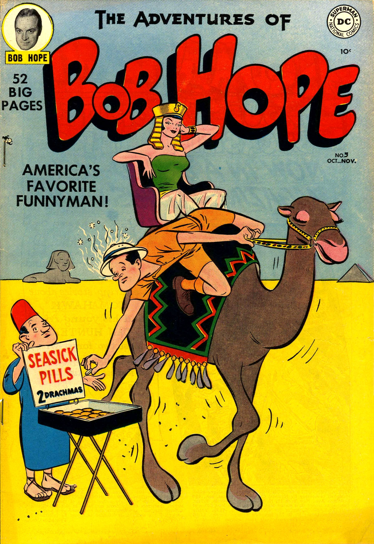 Read online The Adventures of Bob Hope comic -  Issue #5 - 1
