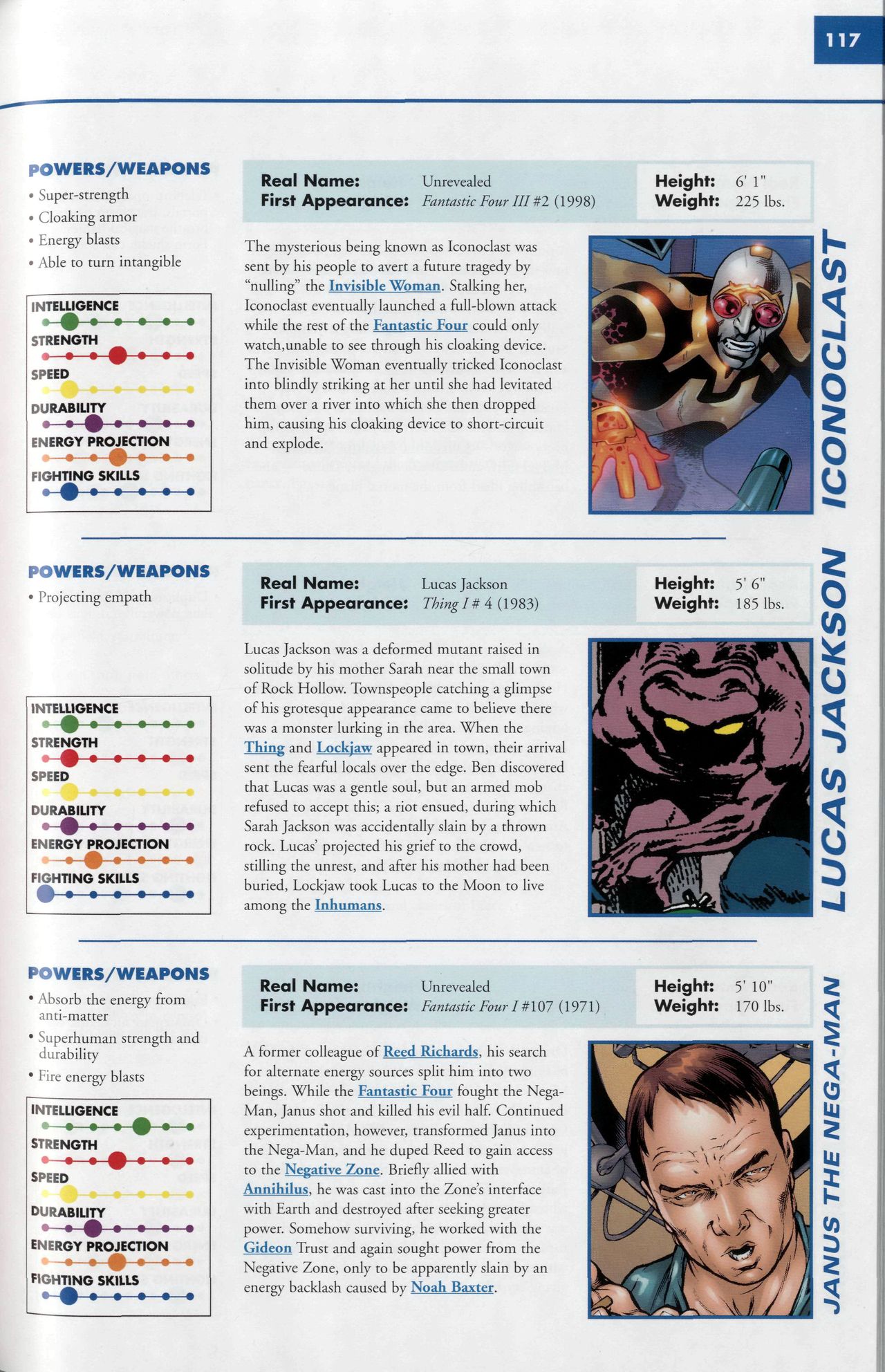 Read online Marvel Encyclopedia comic -  Issue # TPB 6 - 120