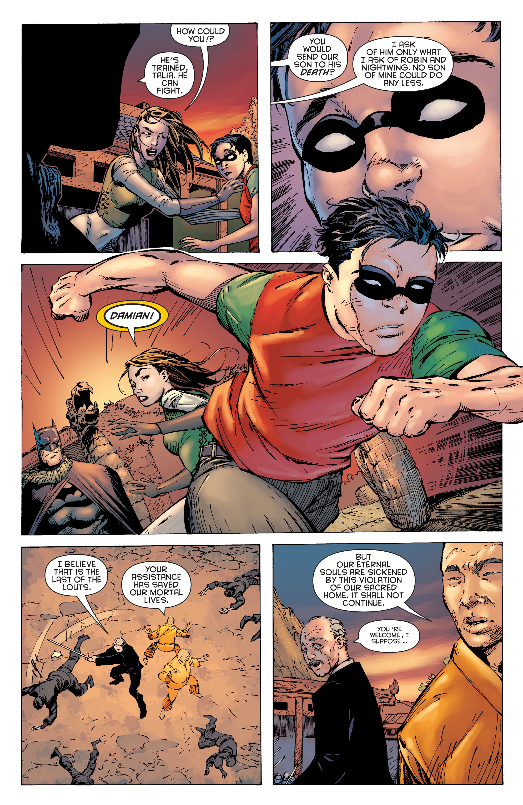Read online Batman: The Resurrection of Ra's al Ghul comic -  Issue # TPB - 232