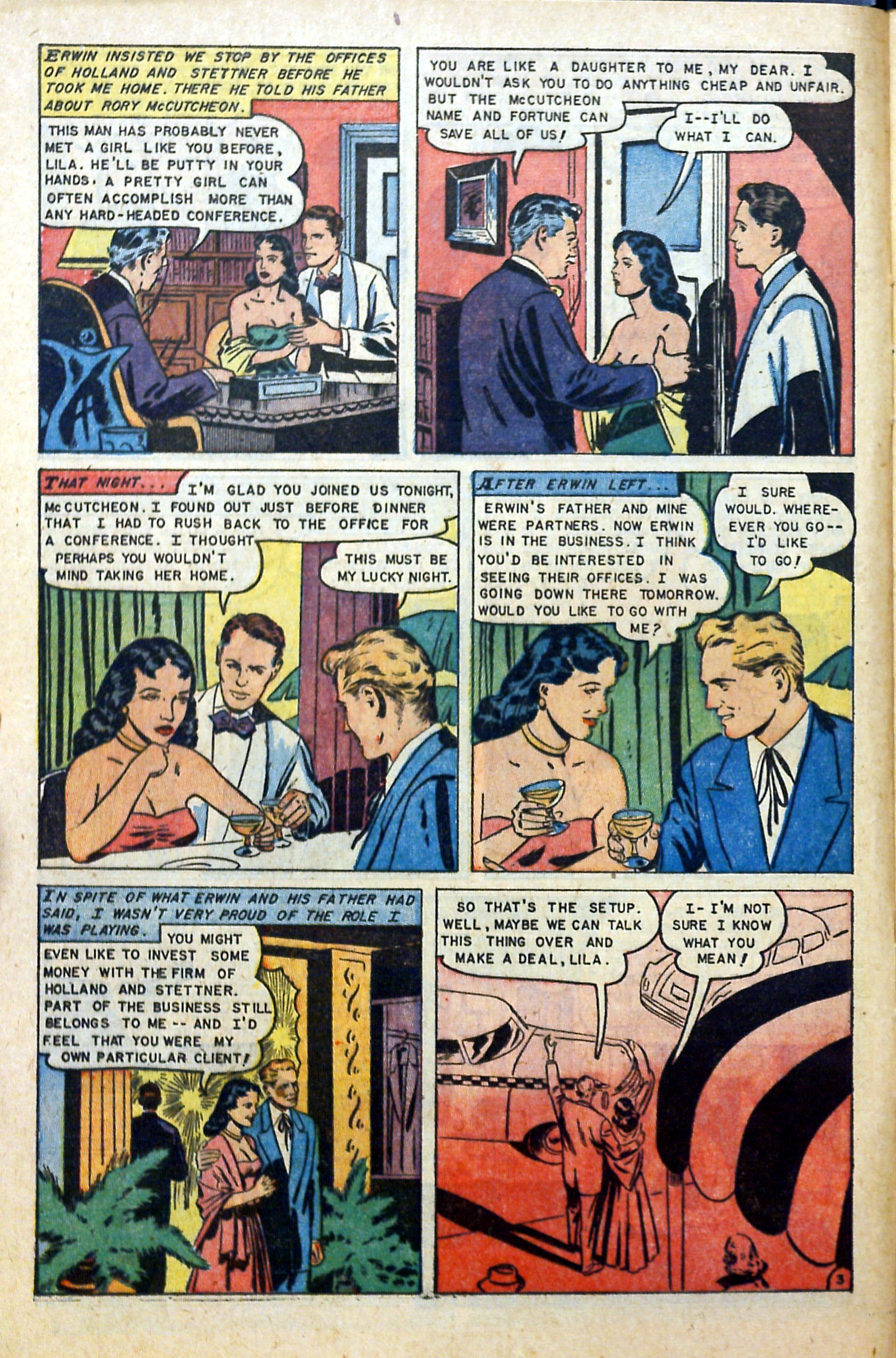 Read online Glamorous Romances comic -  Issue #68 - 12