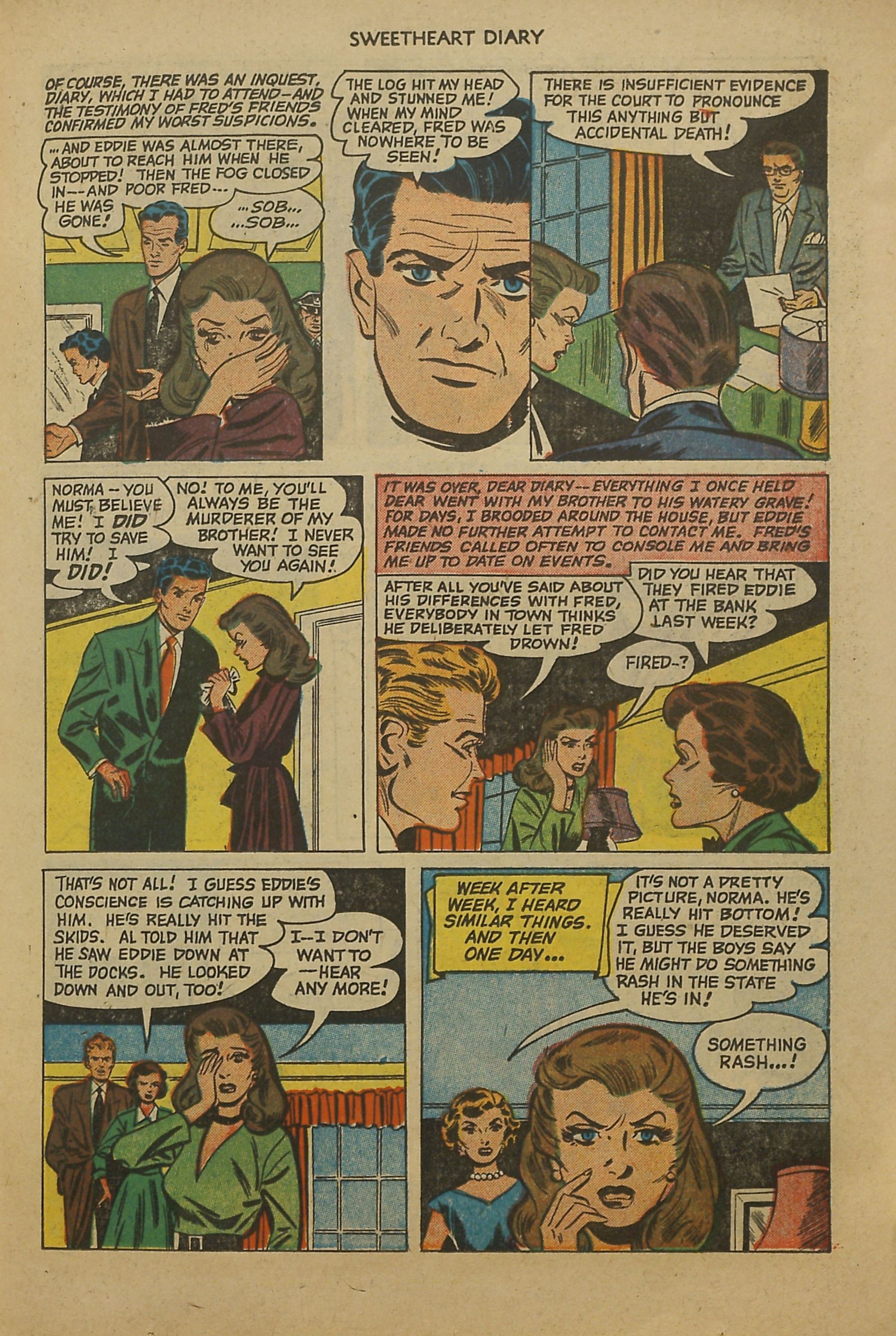 Read online Sweetheart Diary comic -  Issue #9 - 23