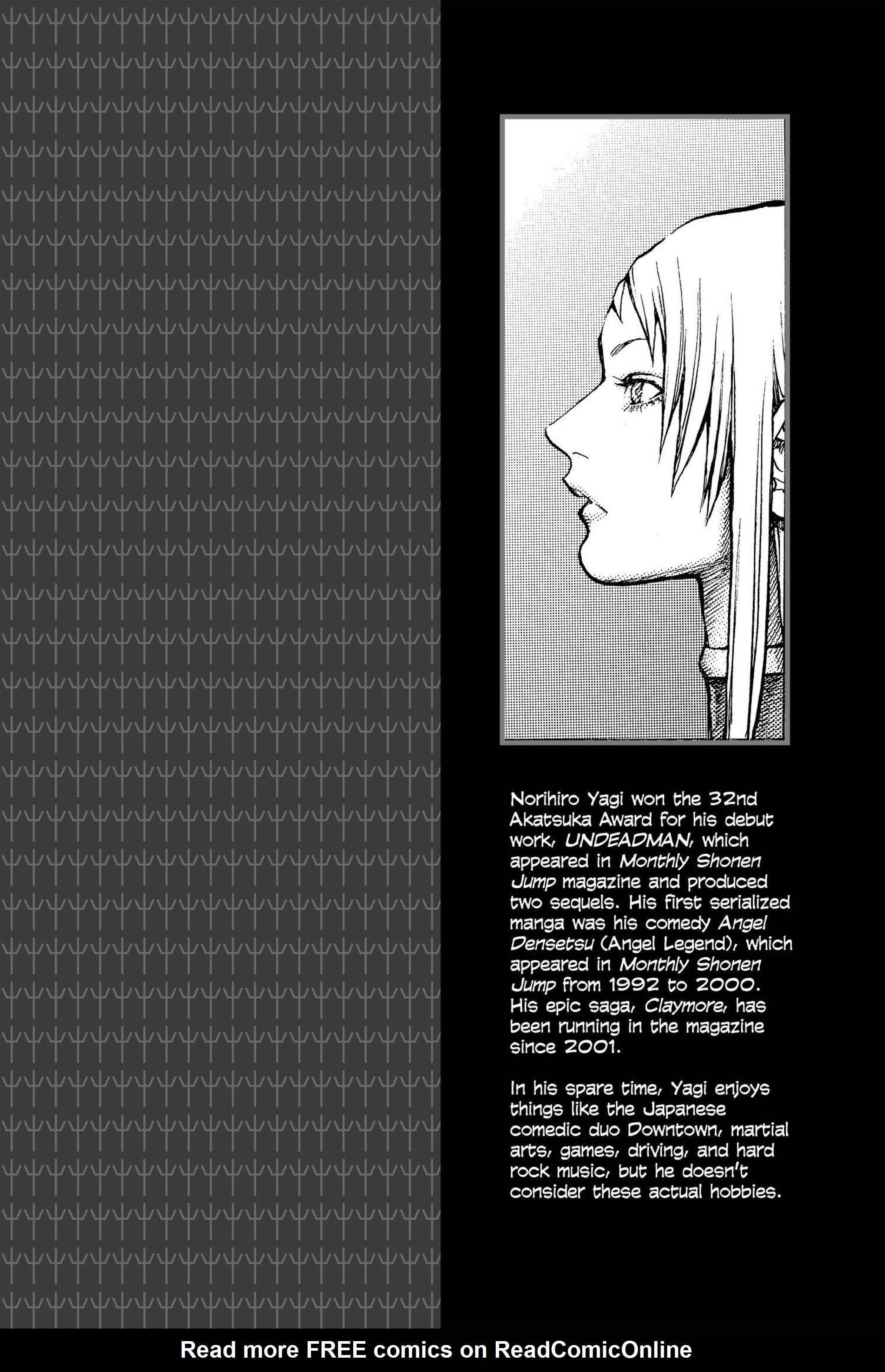 Read online Claymore comic -  Issue #6 - 2