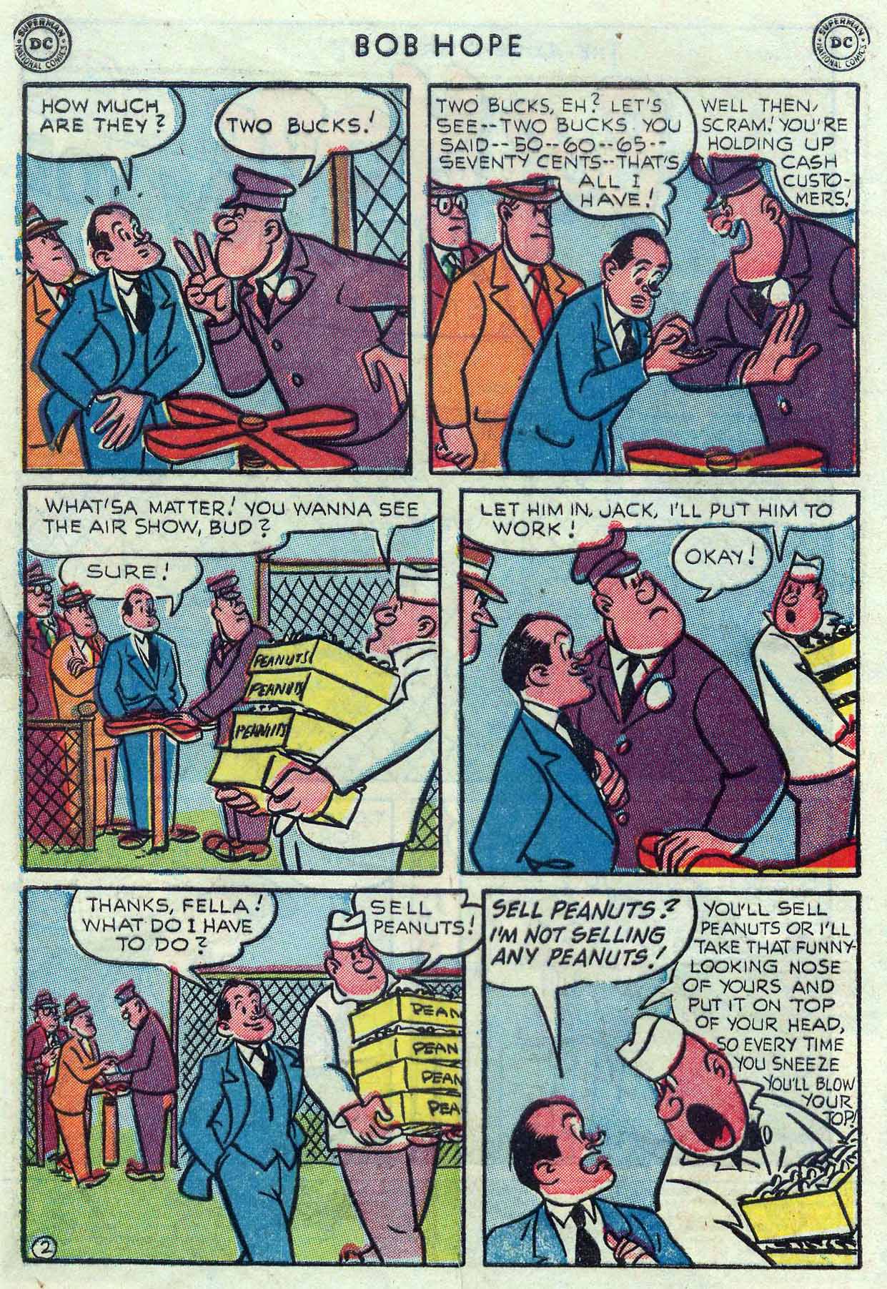 Read online The Adventures of Bob Hope comic -  Issue #26 - 4