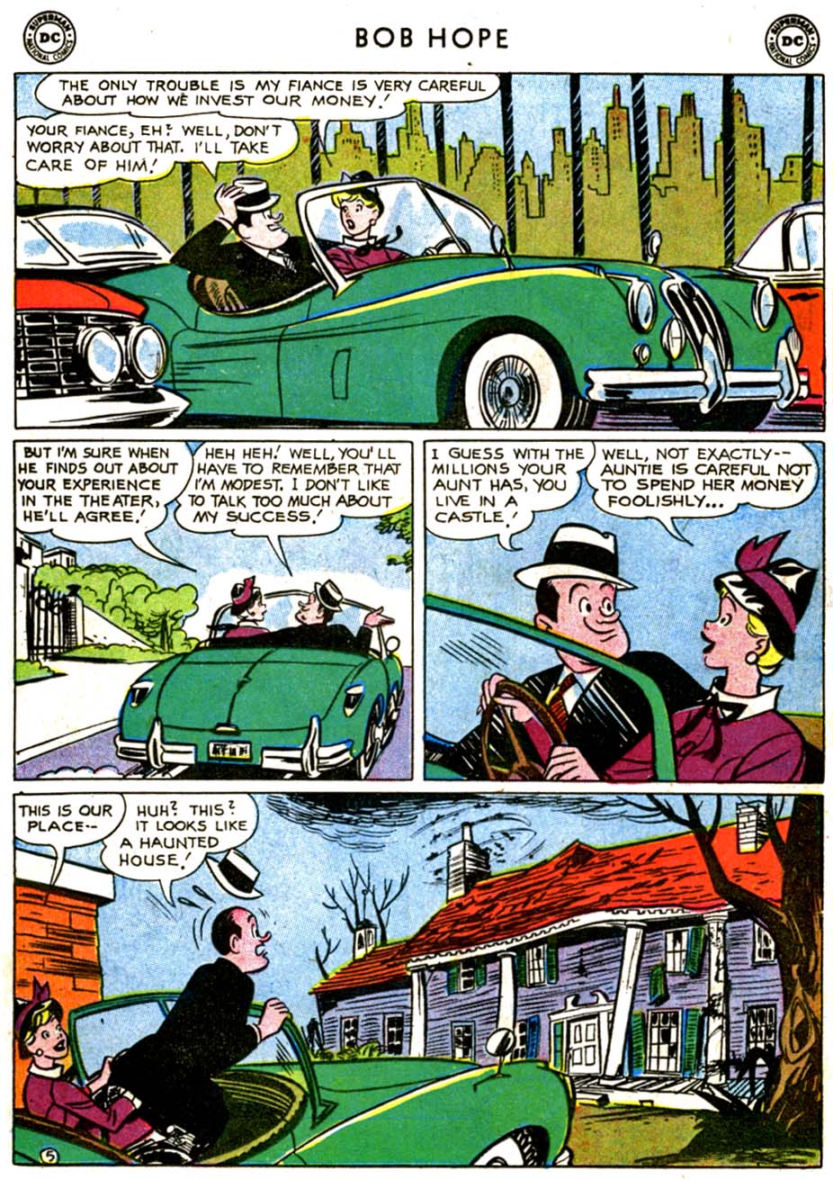 Read online The Adventures of Bob Hope comic -  Issue #62 - 7