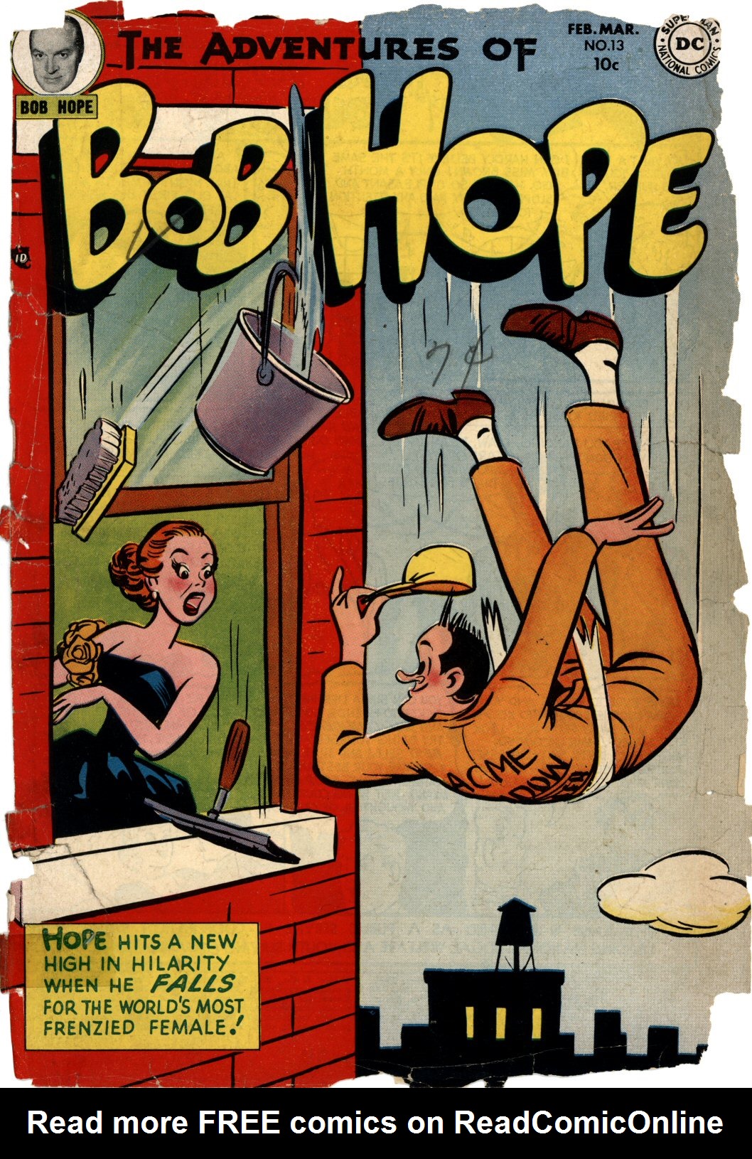 Read online The Adventures of Bob Hope comic -  Issue #13 - 2