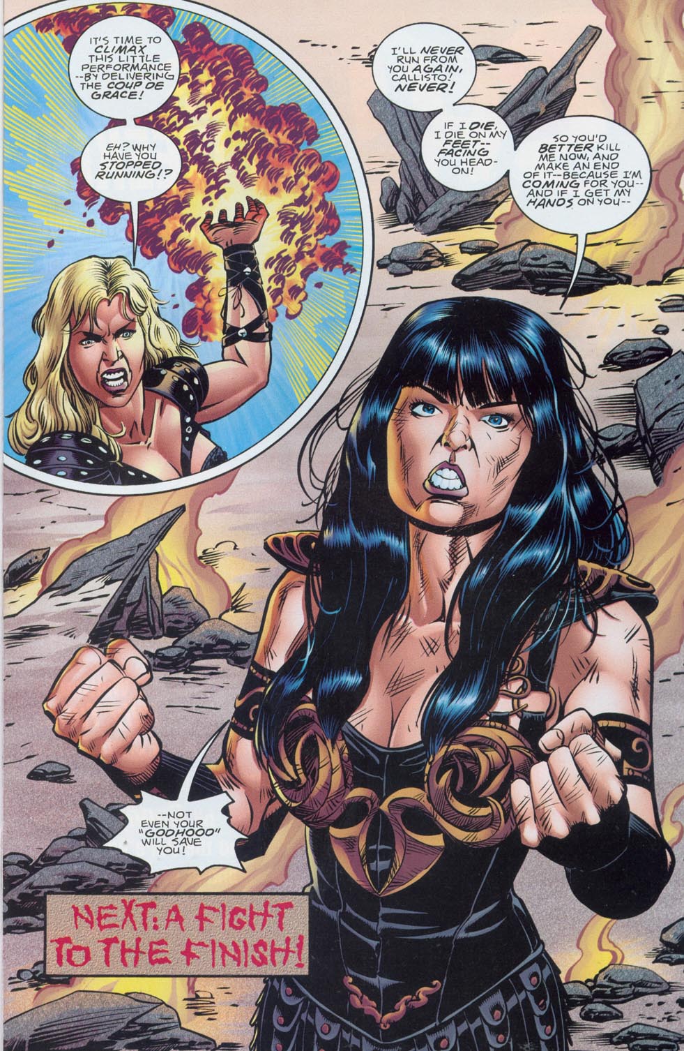 Read online Xena: Warrior Princess vs Callisto comic -  Issue #2 - 23