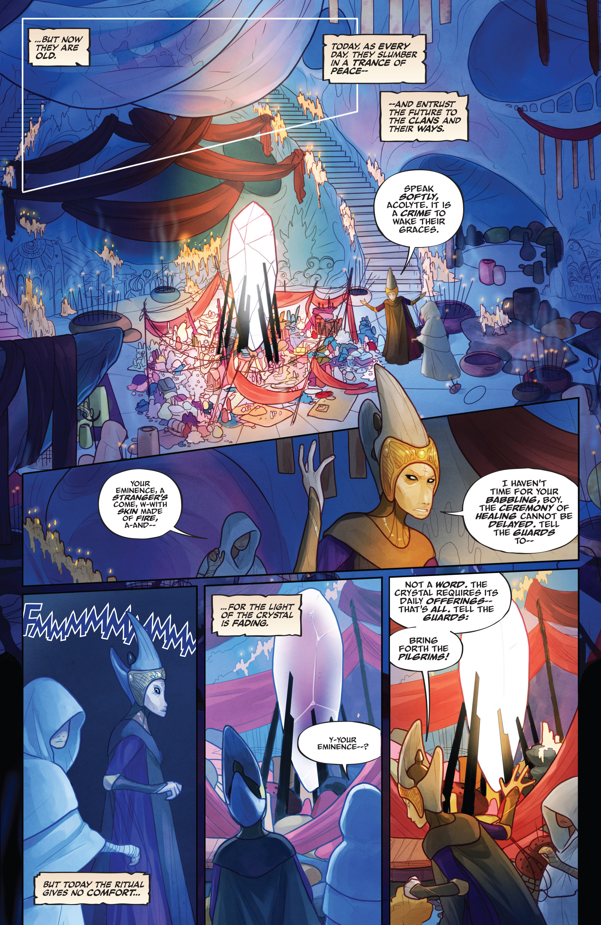 Read online The Power of the Dark Crystal comic -  Issue #1 - 9