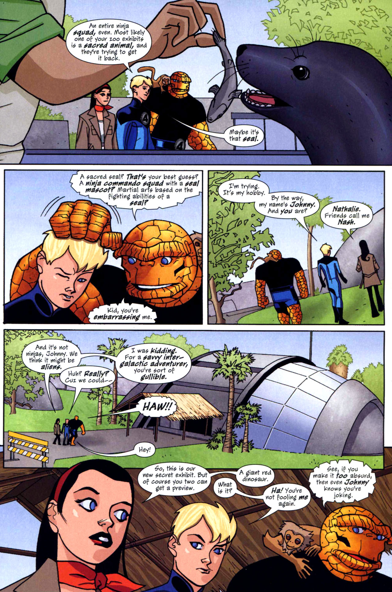 Read online Marvel Adventures Fantastic Four comic -  Issue #41 - 4