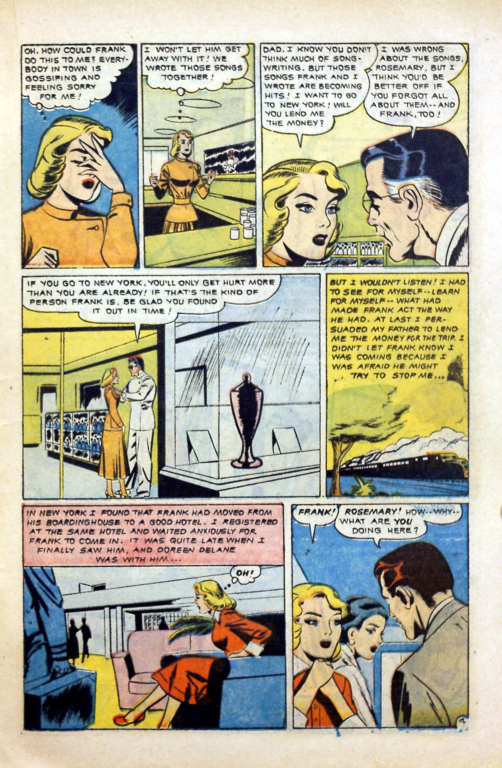 Read online Glamorous Romances comic -  Issue #87 - 21