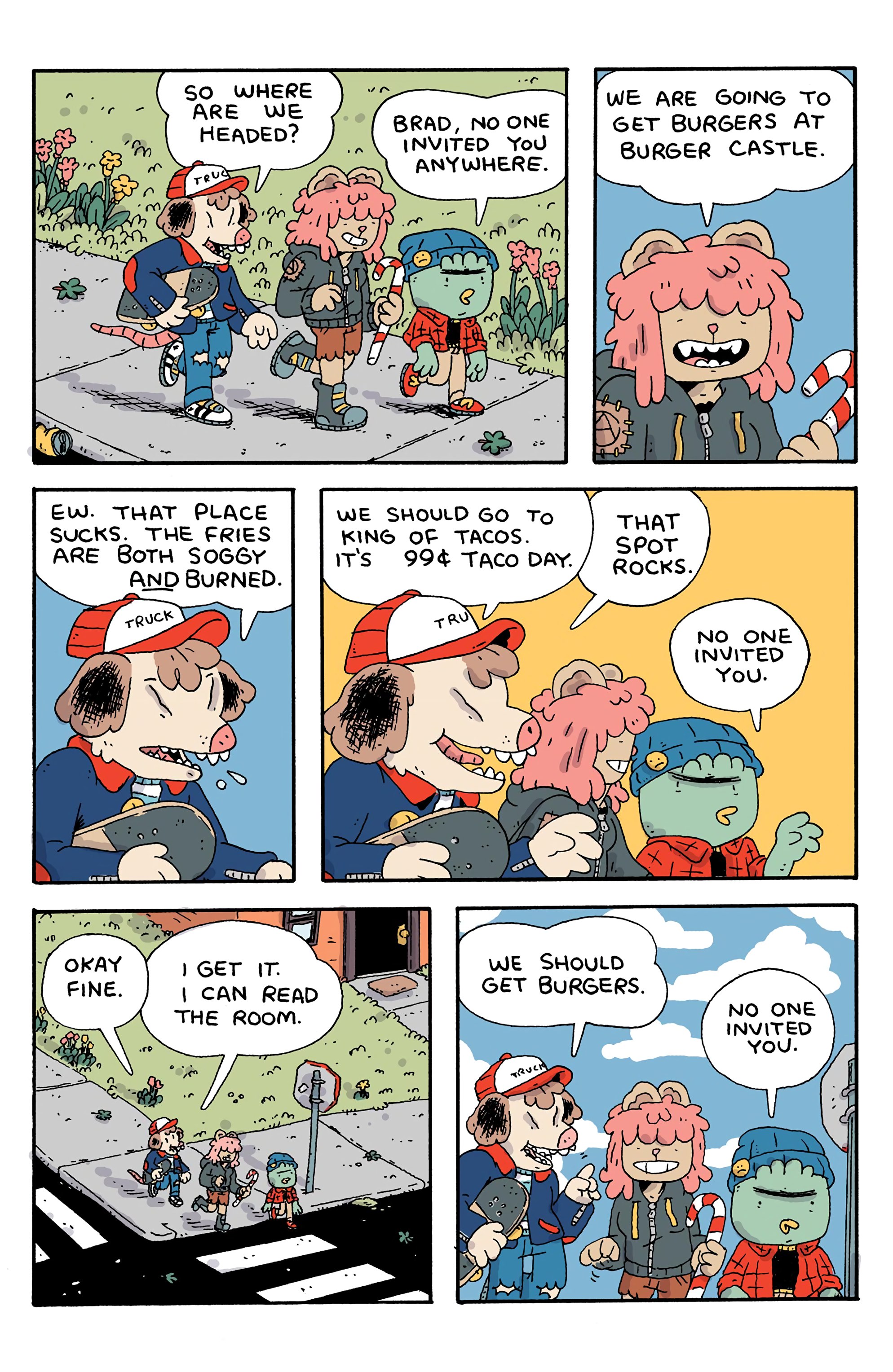 Read online Everything Sucks comic -  Issue #1 - 9