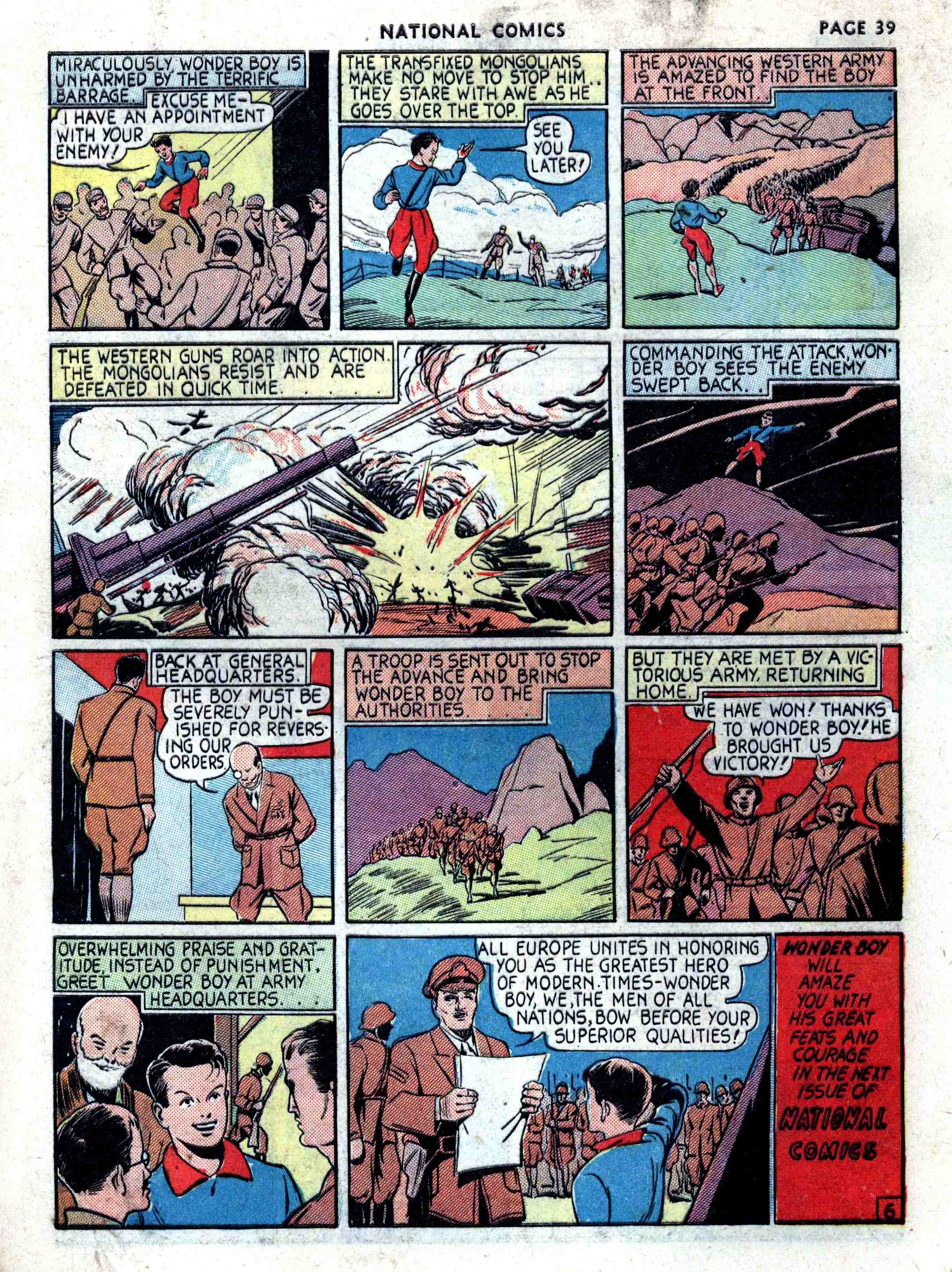 Read online National Comics comic -  Issue #1 - 41