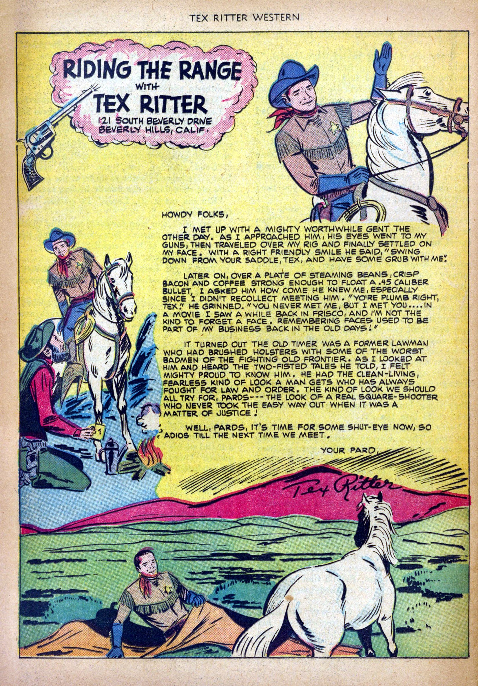 Read online Tex Ritter Western comic -  Issue #6 - 32