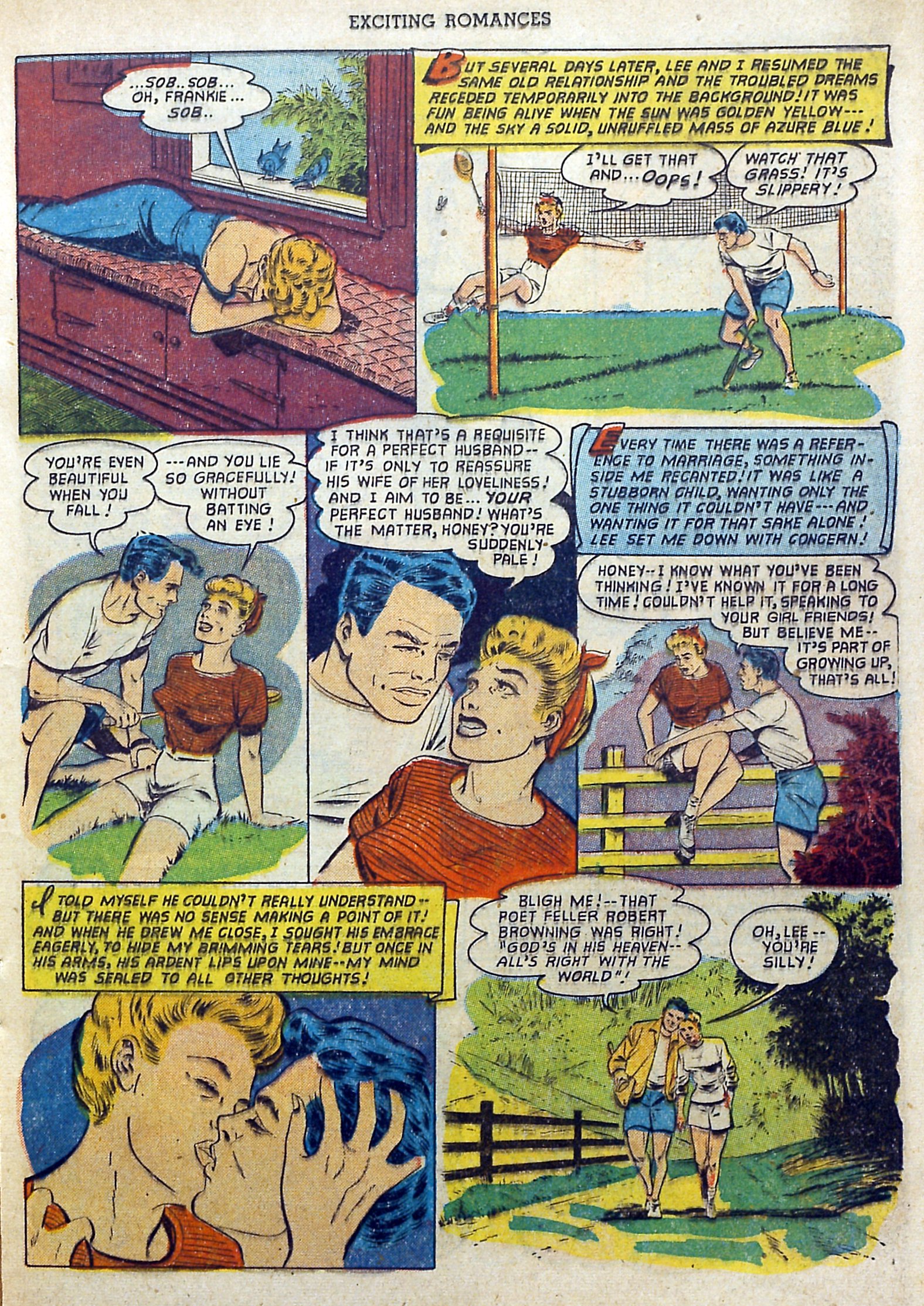 Read online Exciting Romances comic -  Issue #9 - 17
