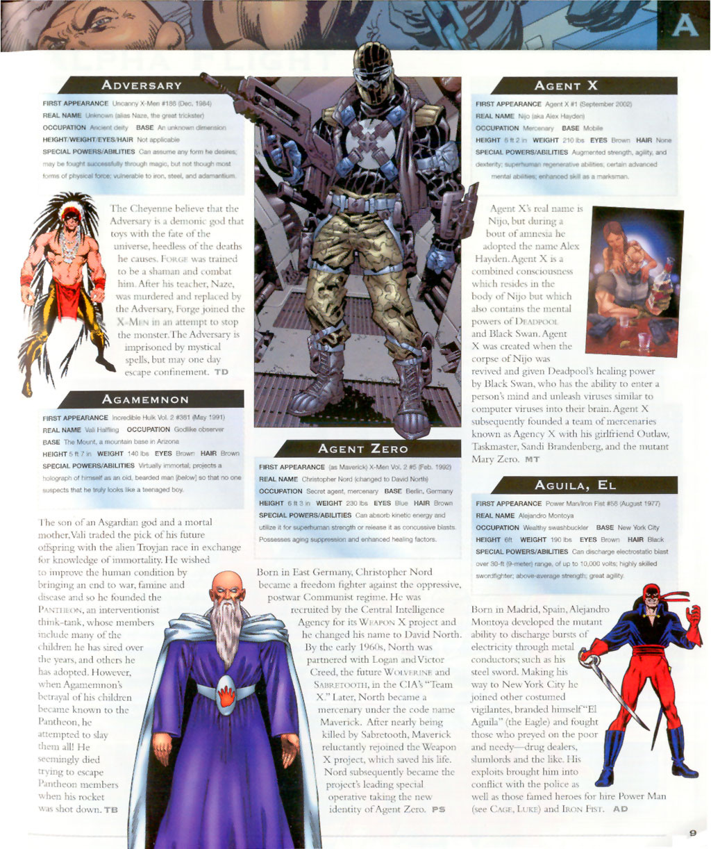 Read online The Marvel Encyclopedia comic -  Issue # TPB - 11