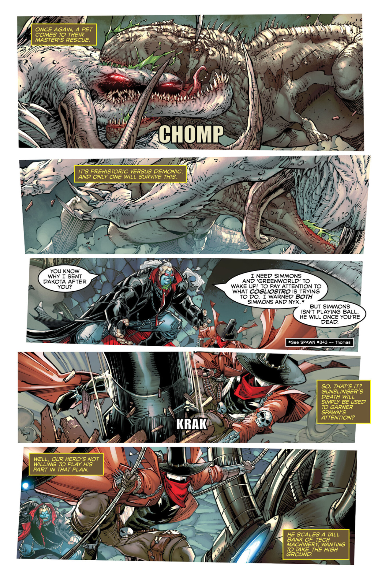 Read online Gunslinger Spawn comic -  Issue #22 - 15