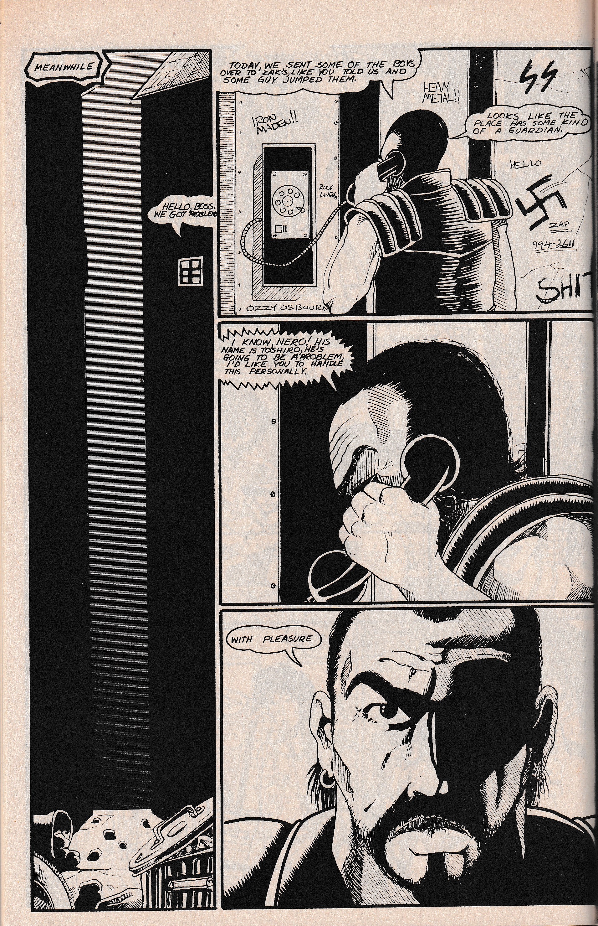Read online Samurai (1984) comic -  Issue #1 - 14