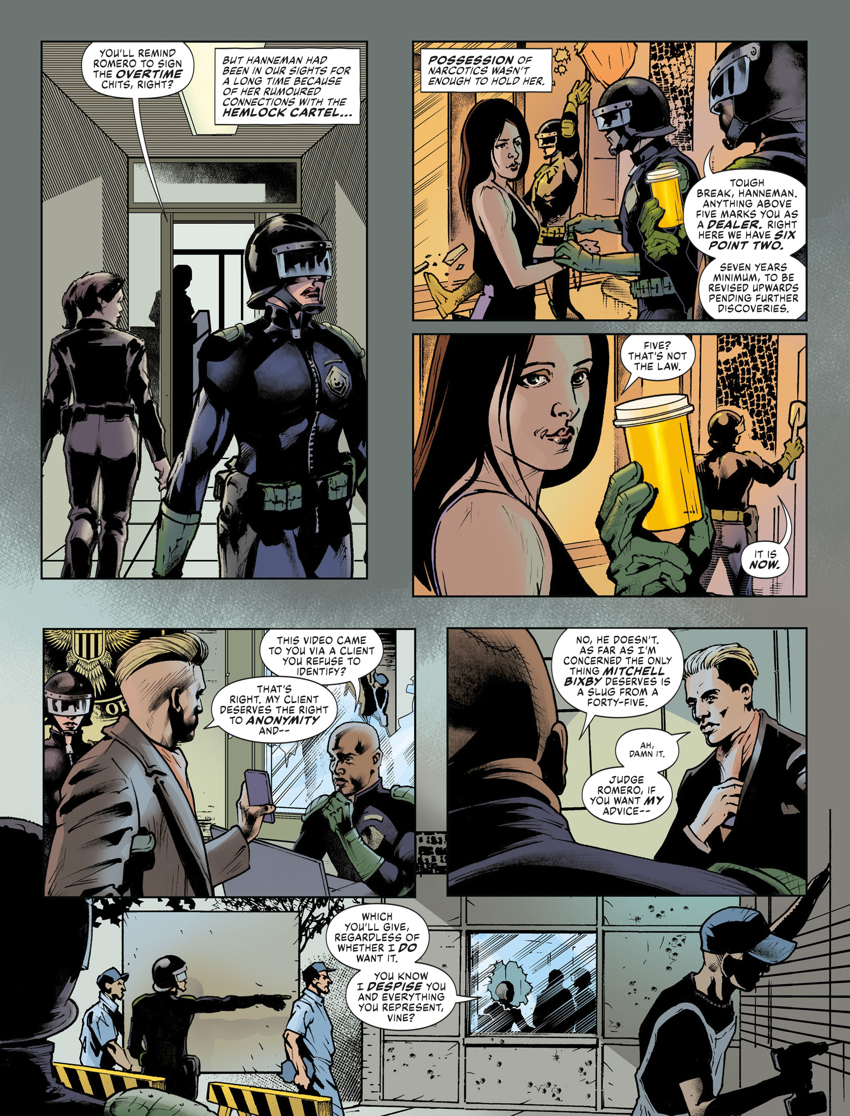 Read online Judge Dredd Megazine (Vol. 5) comic -  Issue #458 - 122