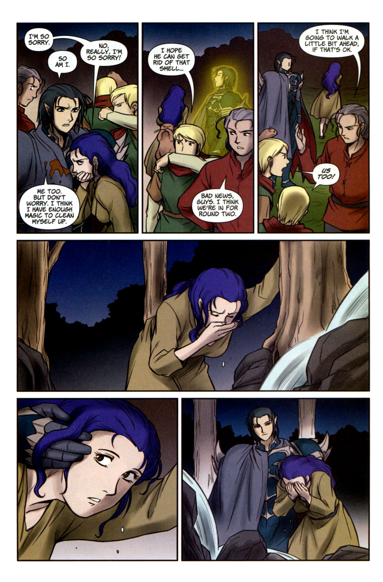 Read online Lords of Avalon: Knight of Darkness comic -  Issue #4 - 7