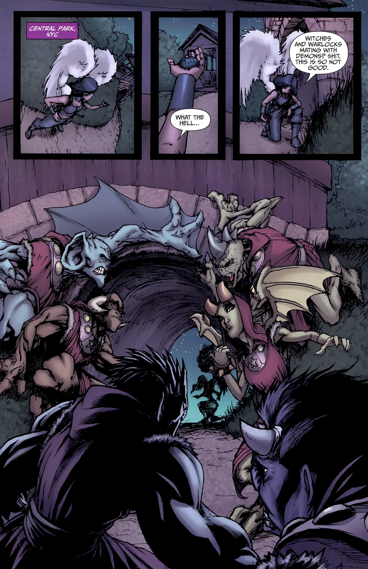 Read online L.A. Banks' Vampire Huntress: Dawn and Darkness comic -  Issue #3 - 10