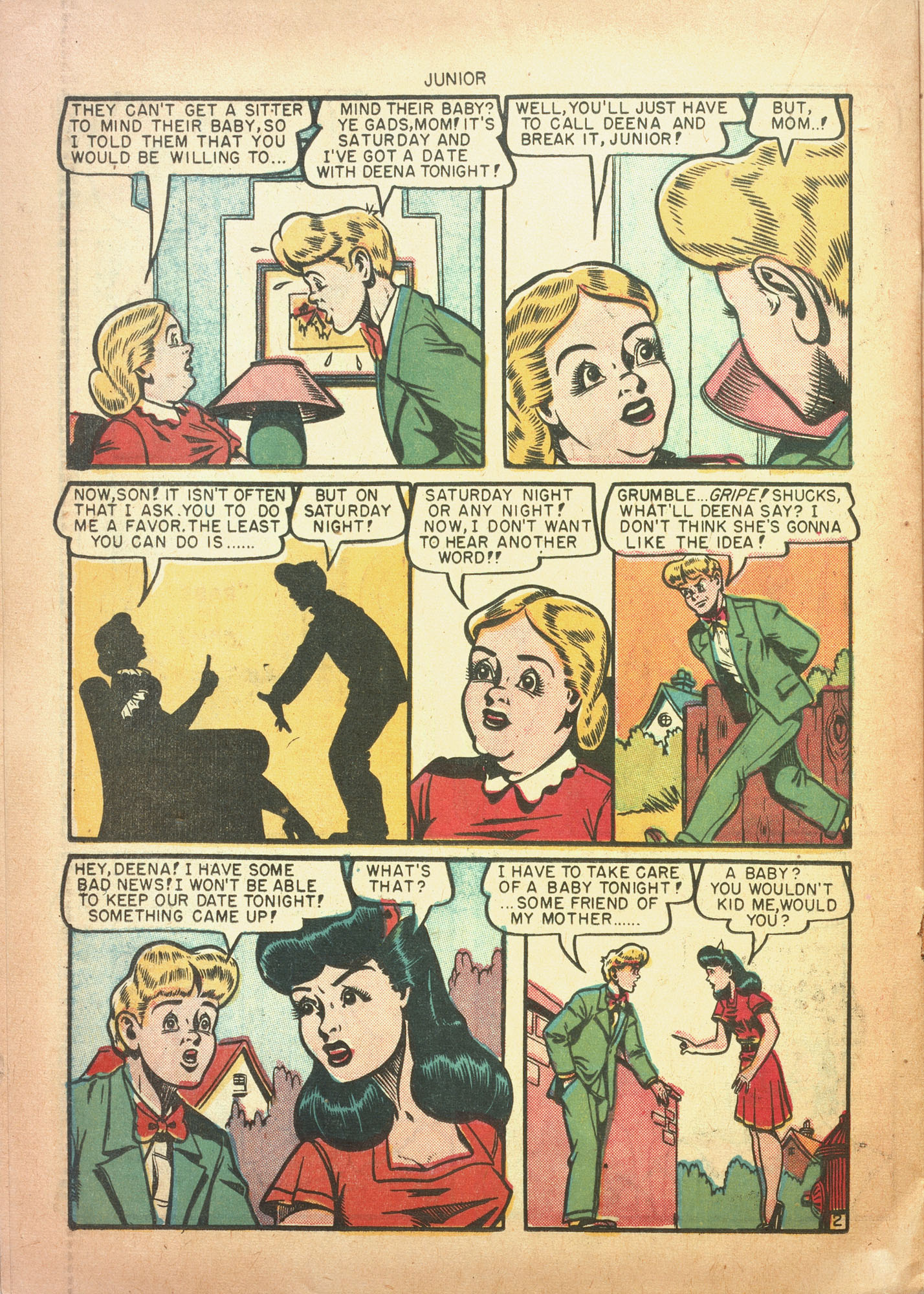 Read online Junior (1947) comic -  Issue #11 - 22