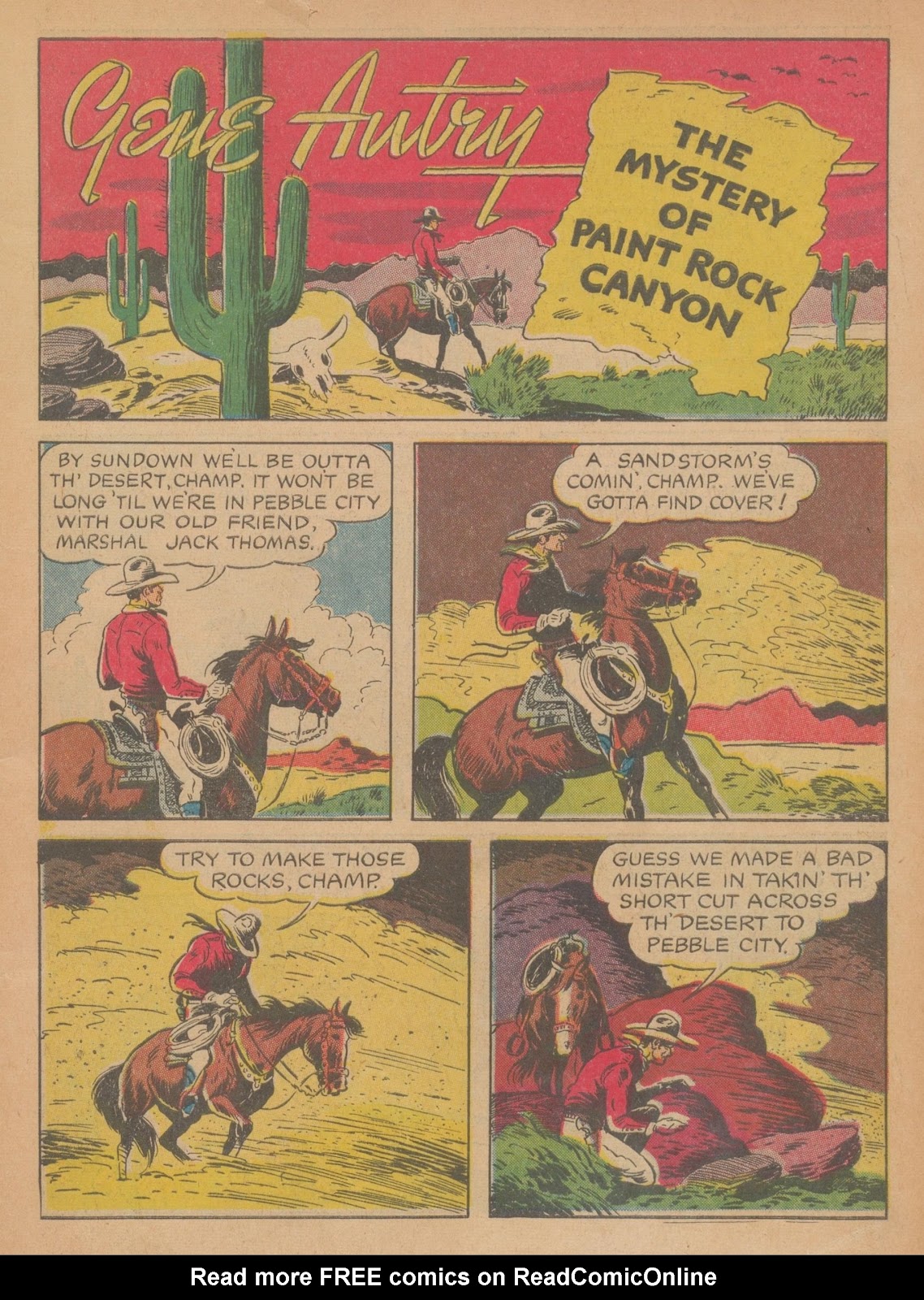 Gene Autry Comics issue 5 - Page 3