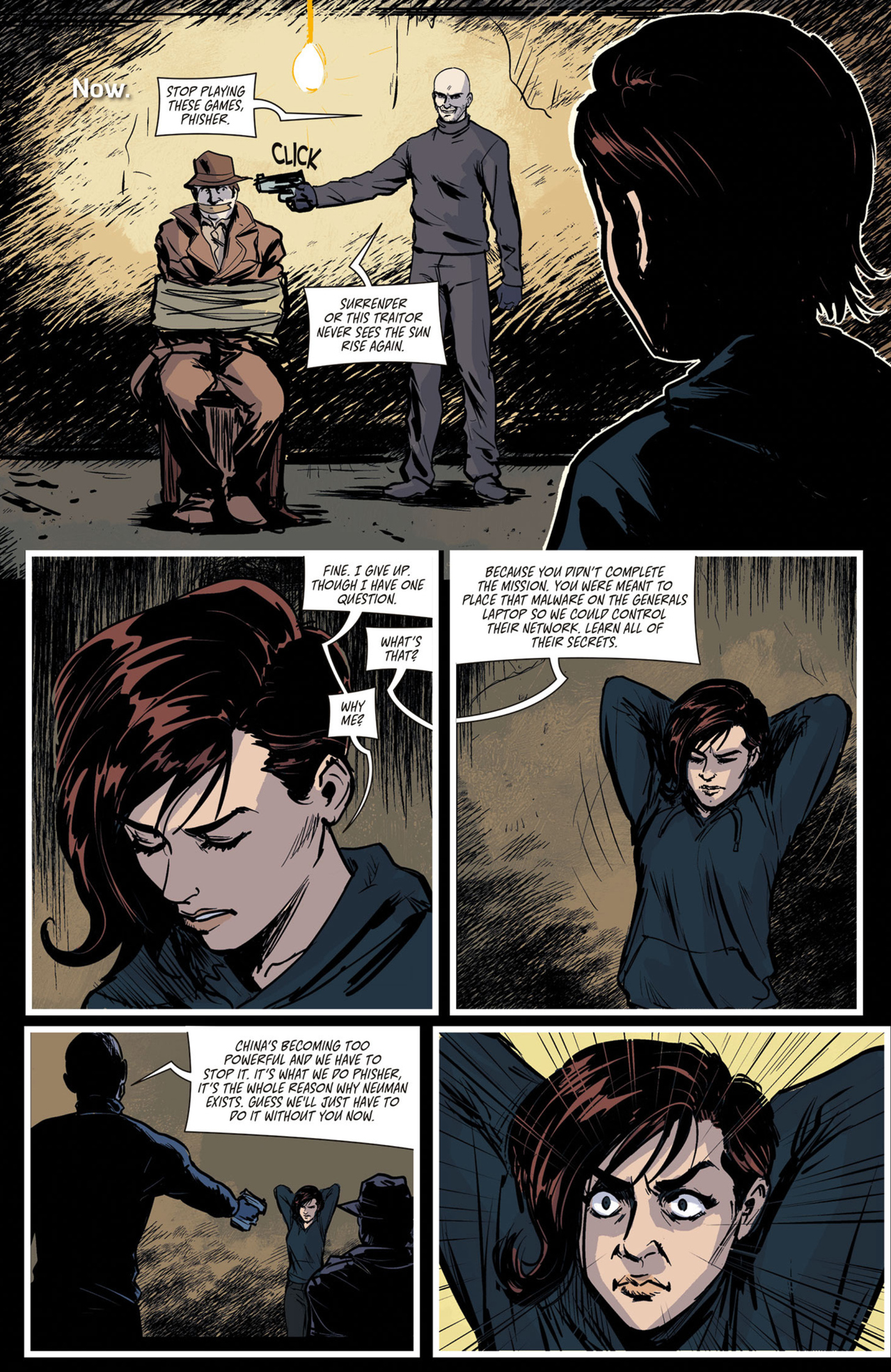 Read online Zero Day Threat comic -  Issue #5 - 11
