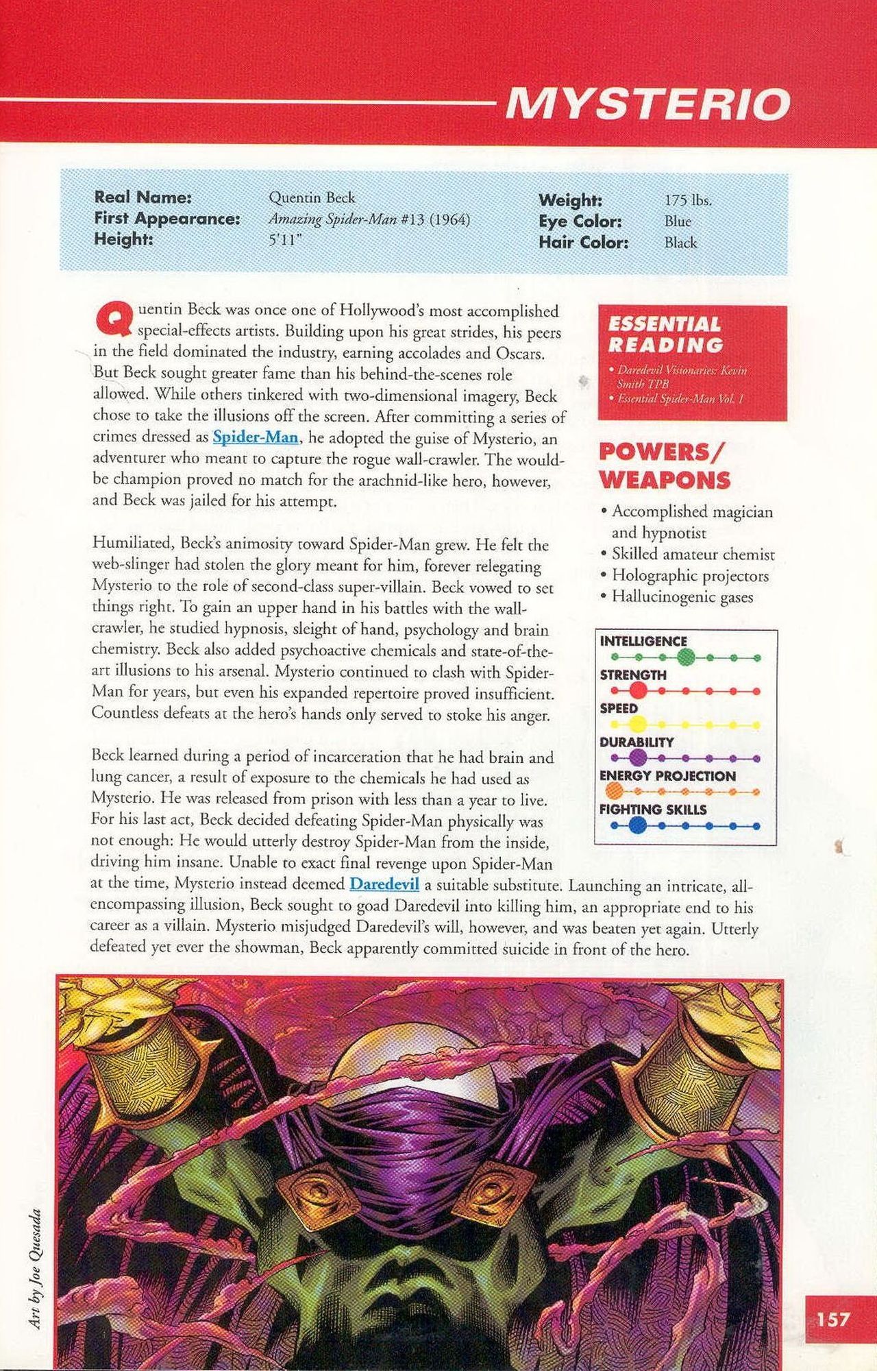 Read online Marvel Encyclopedia comic -  Issue # TPB 1 - 155