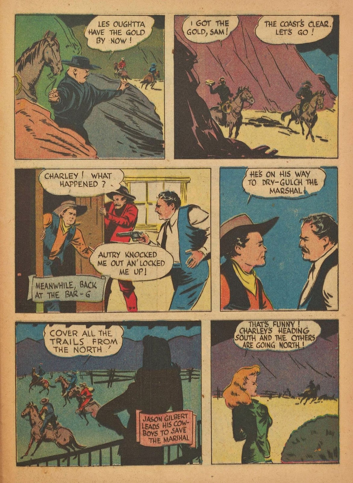 Gene Autry Comics issue 7 - Page 49