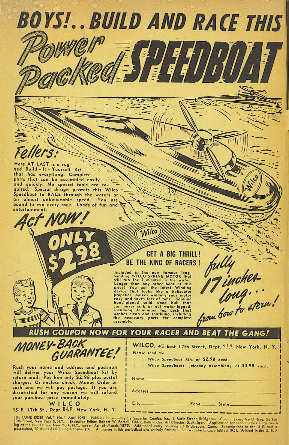 Read online The Lone Rider comic -  Issue #1 - 2