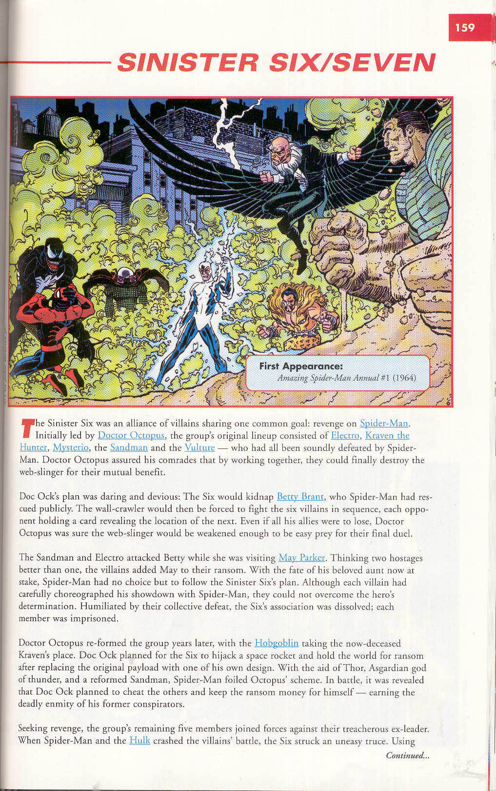 Read online Marvel Encyclopedia comic -  Issue # TPB 4 - 158