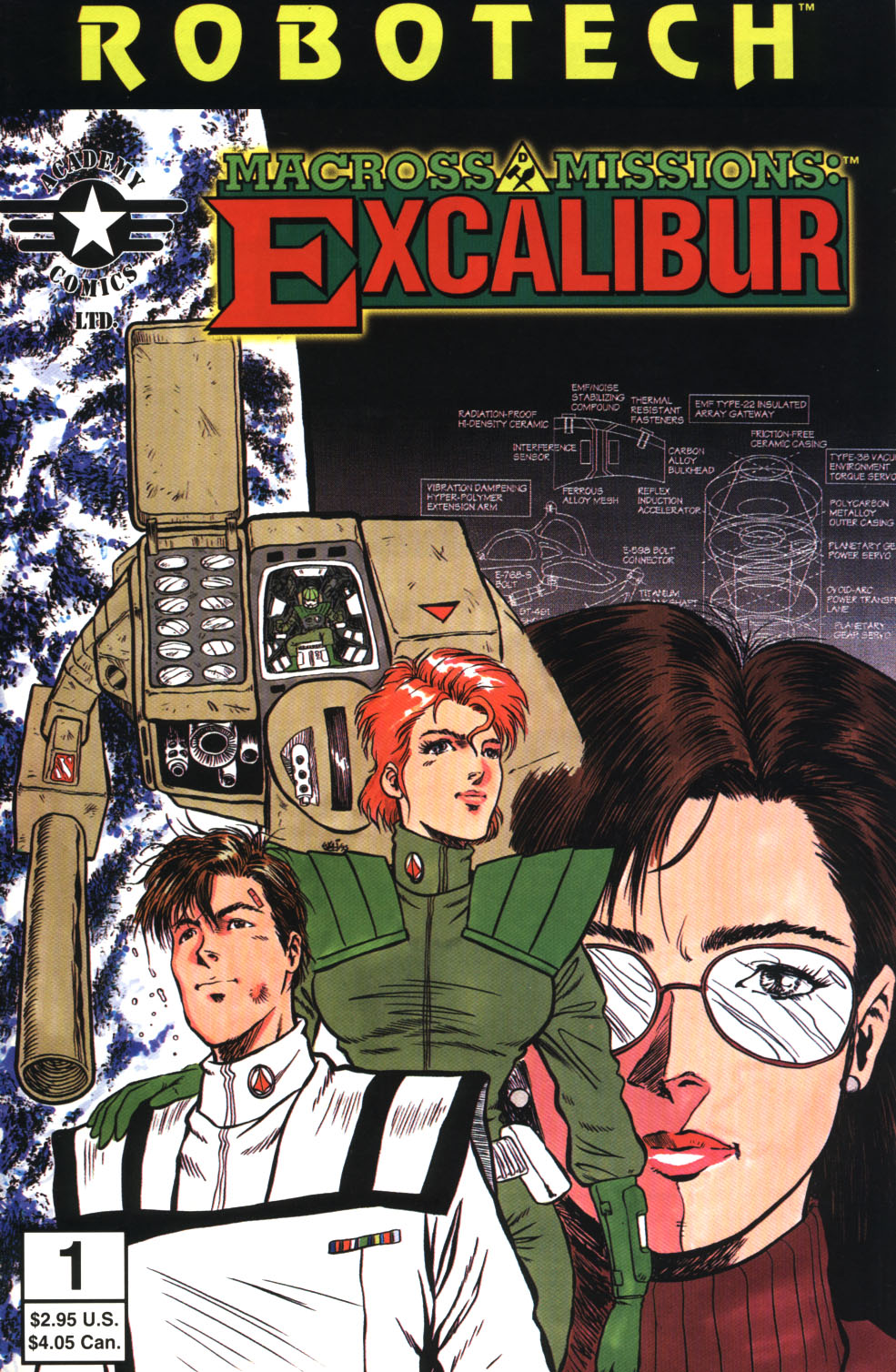 Read online Robotech: Macross Missions: Excalibur comic -  Issue # Full - 1