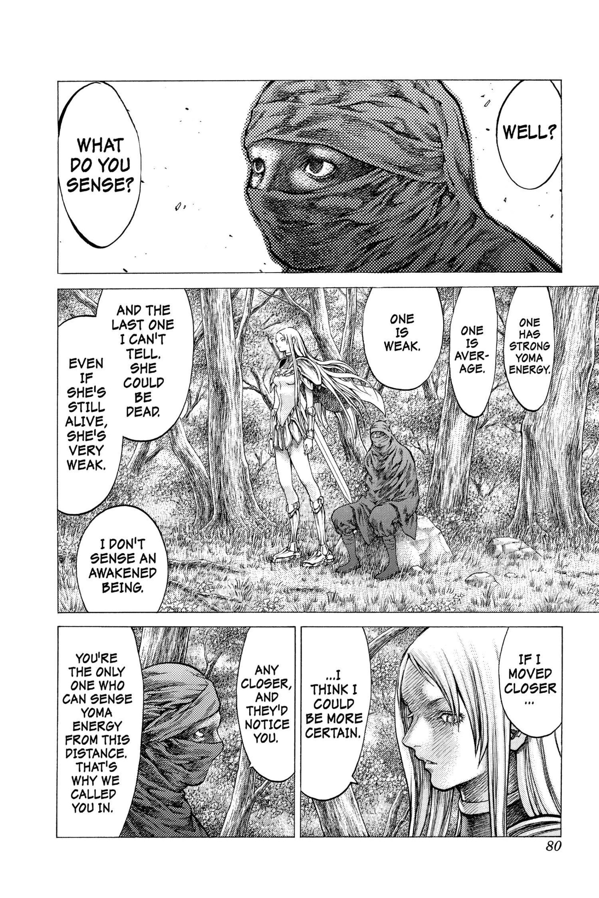 Read online Claymore comic -  Issue #6 - 76