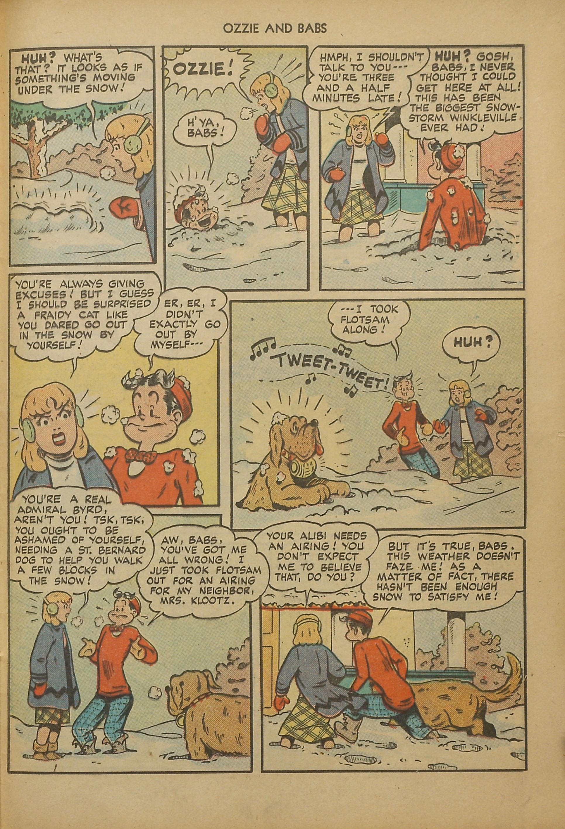Read online Ozzie And Babs comic -  Issue #10 - 41