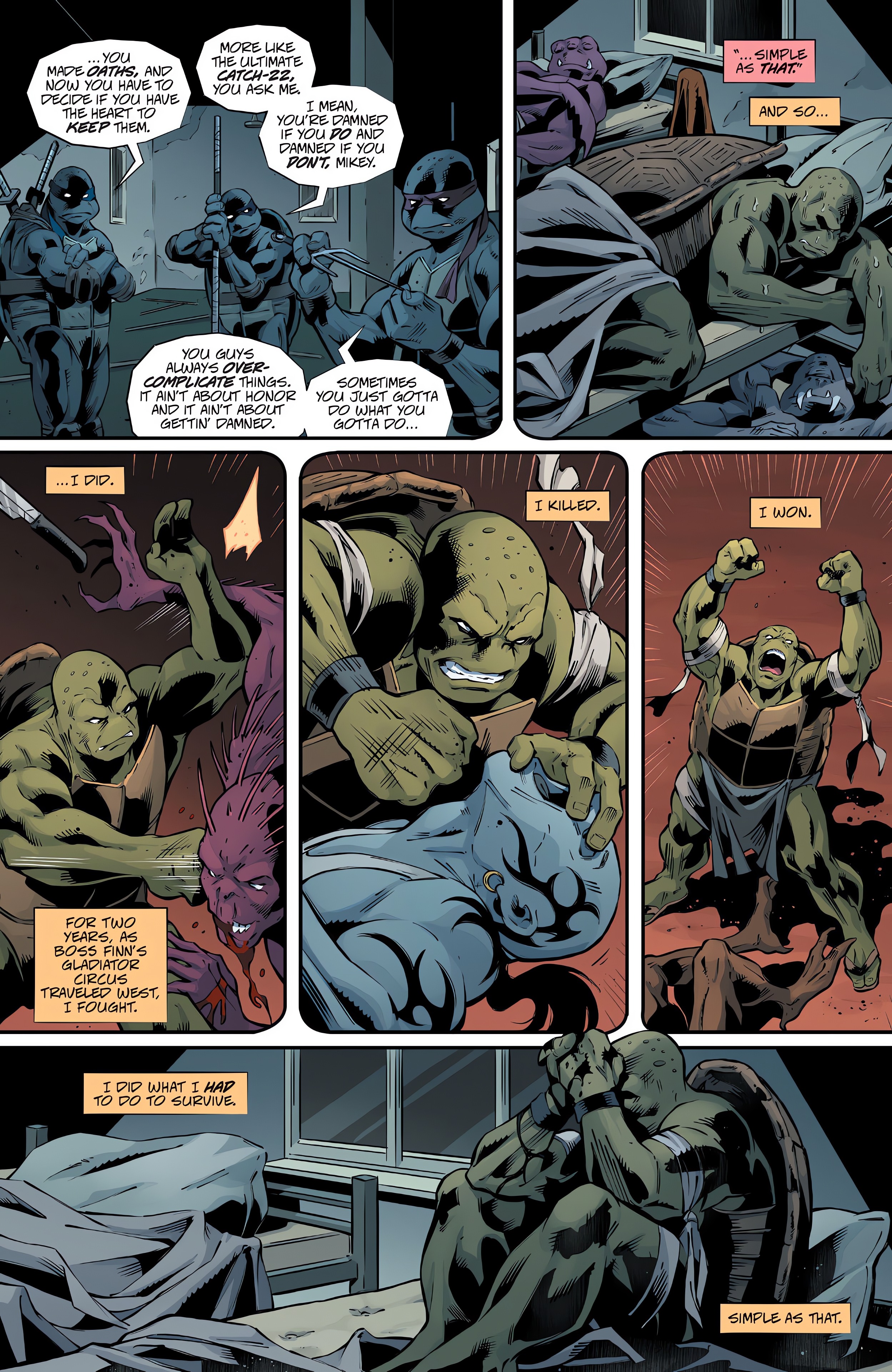 Read online Teenage Mutant Ninja Turtles: The Last Ronin - The Lost Years comic -  Issue #4 - 28