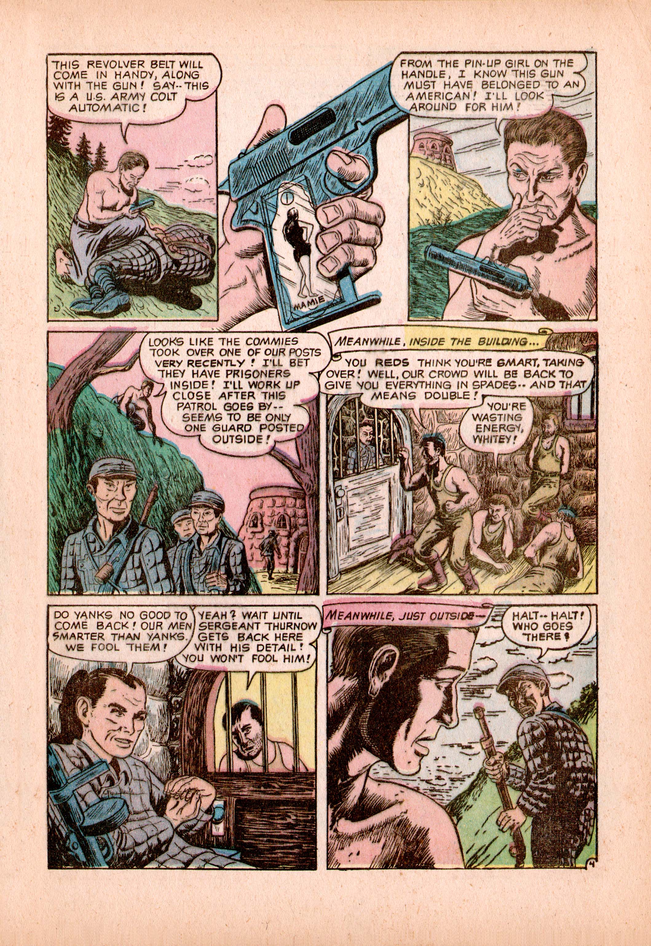 Read online Men in Action (1957) comic -  Issue #5 - 31