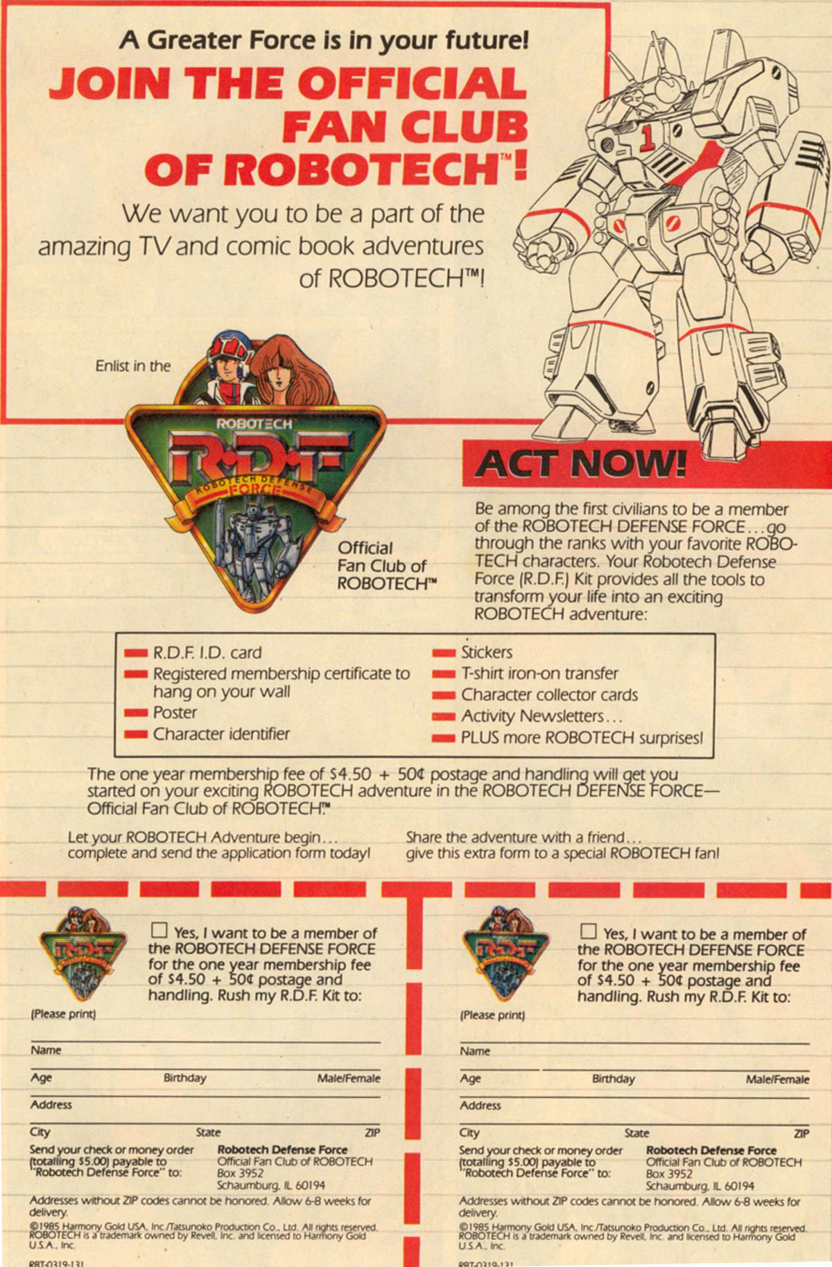 Read online Robotech Masters comic -  Issue #7 - 15