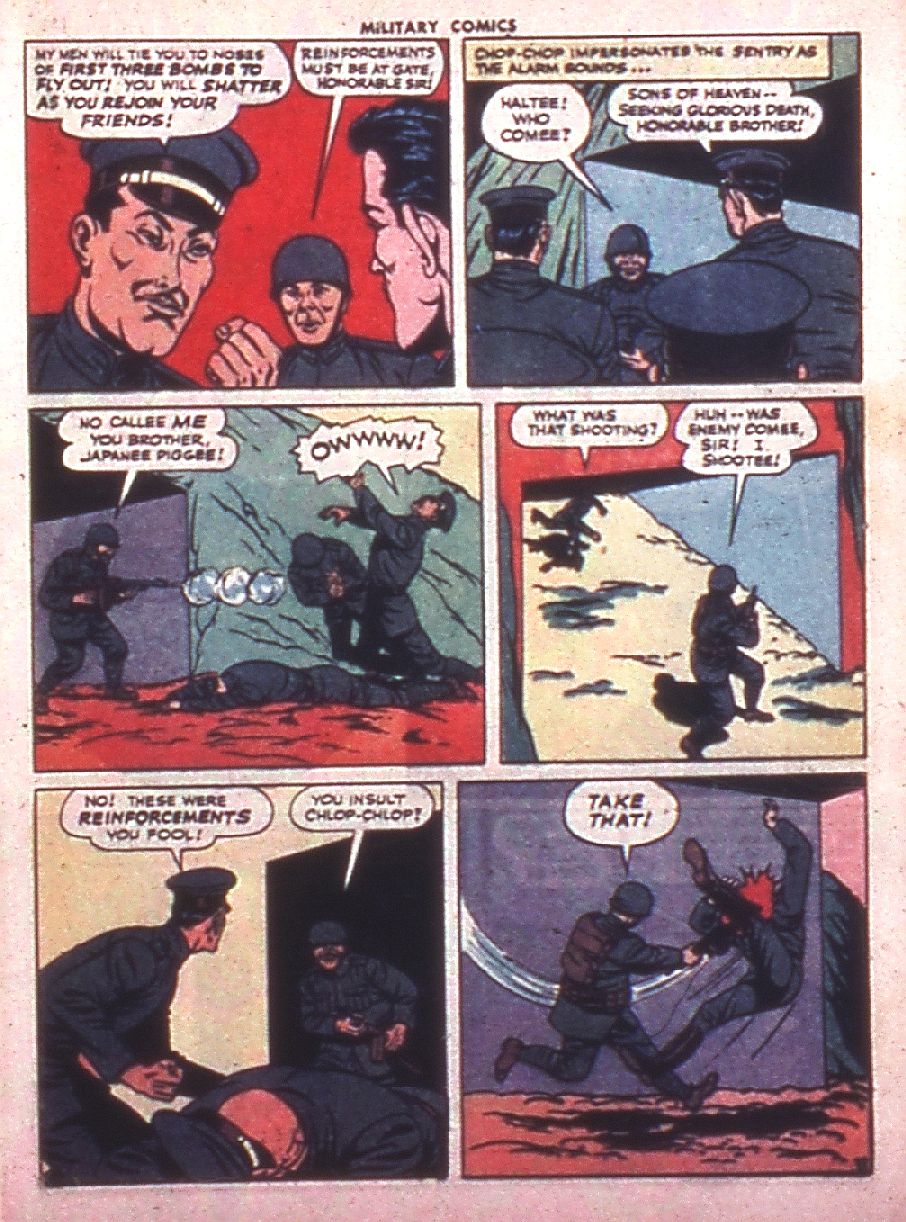 Read online Military Comics comic -  Issue #38 - 13