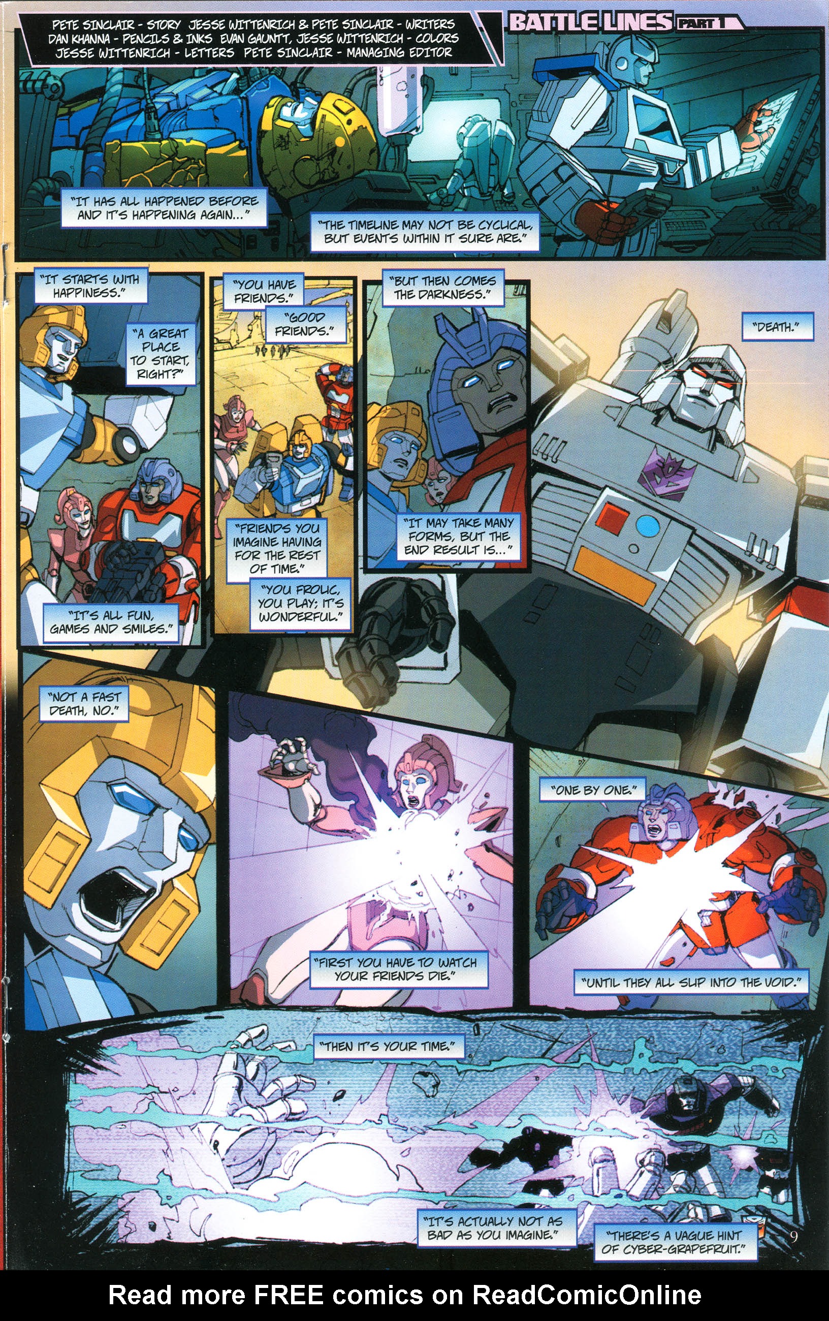 Read online Transformers: Collectors' Club comic -  Issue #37 - 9