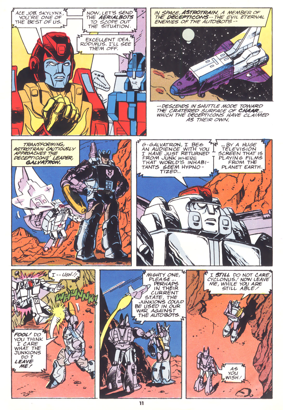 Read online The Transformers (UK) comic -  Issue #180 - 10