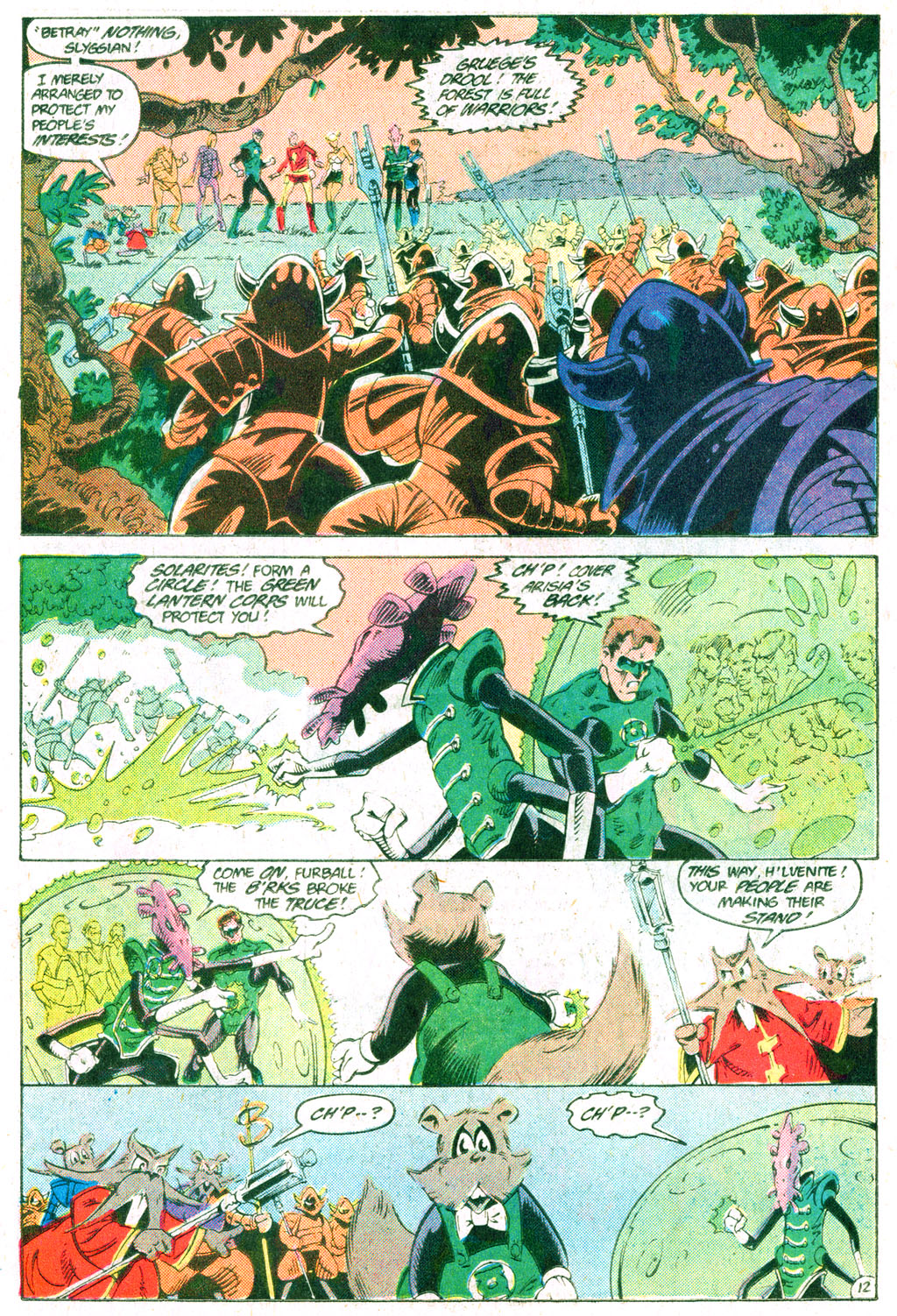 Read online The Green Lantern Corps comic -  Issue #215 - 12