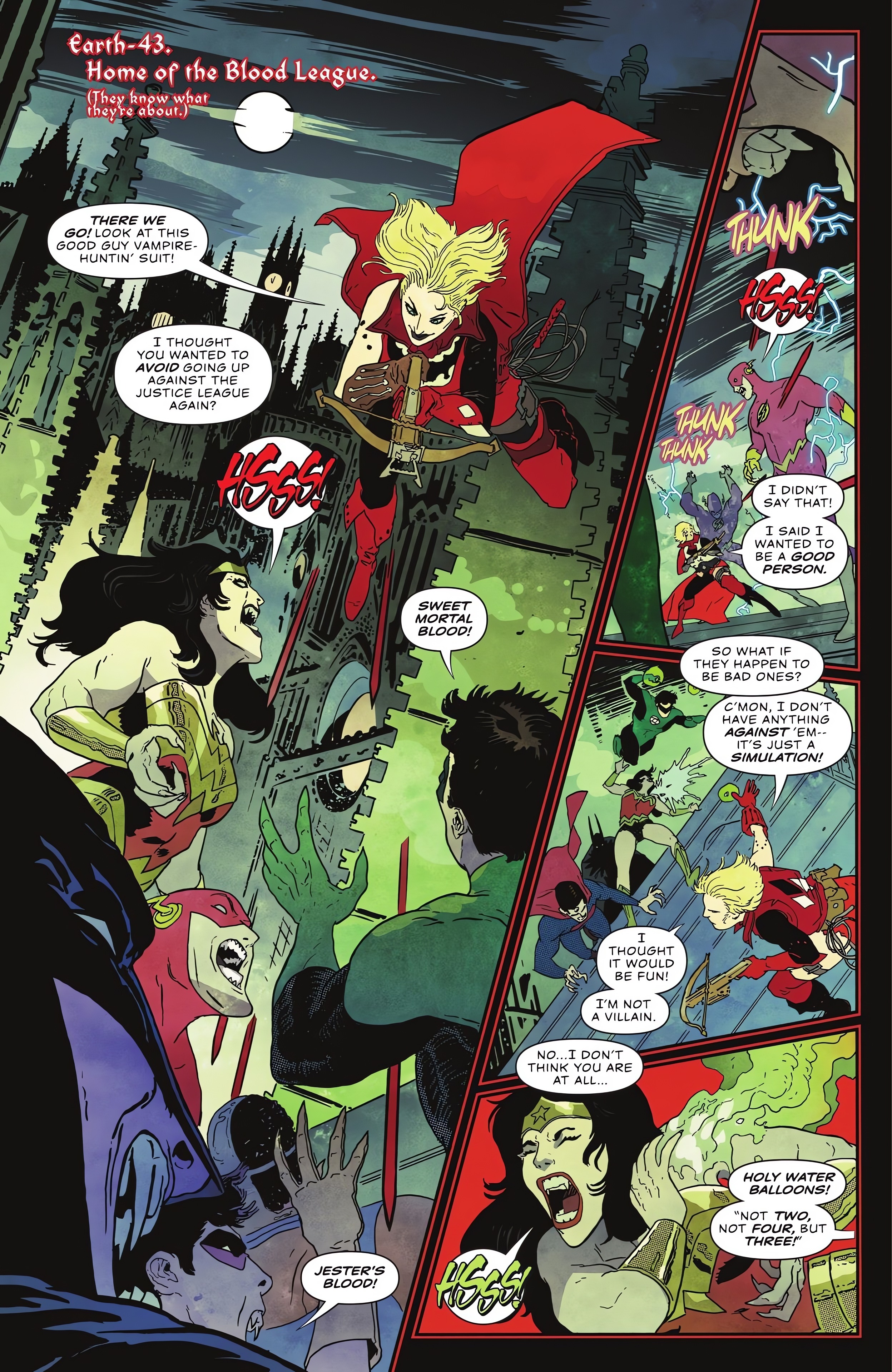 Read online Knight Terrors: Harley Quinn comic -  Issue #1 - 20