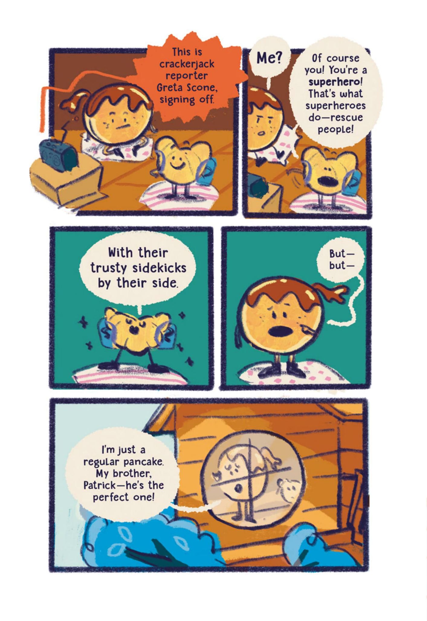 Read online Super Pancake comic -  Issue # TPB (Part 1) - 97